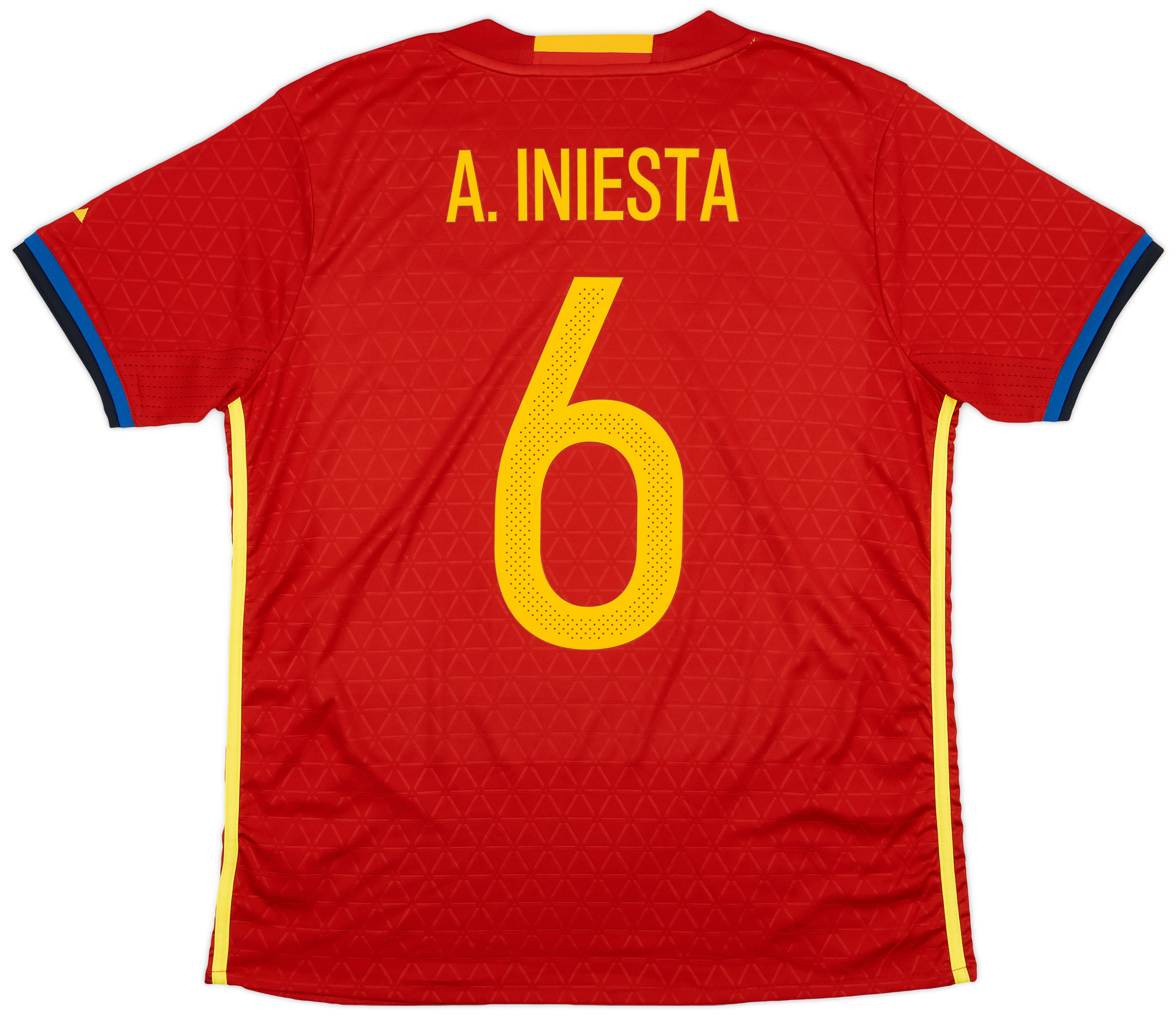 FC Barcelona A. INIESTA 8番 ユニフォーム Andres Iniesta Signed Barcelona Shirt - 2021-22, Number 8