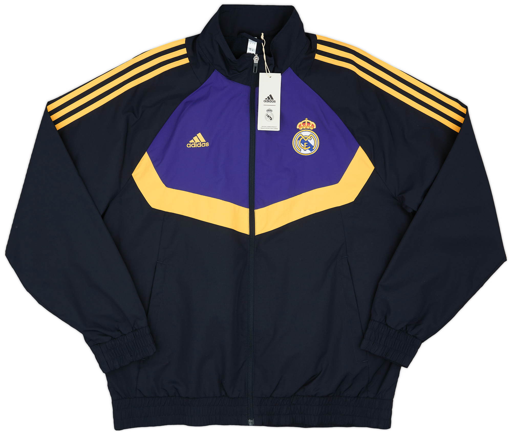 2023-24 Real Madrid adidas Woven Track Jacket 2023-24 Real Madrid adidas Woven Track Jacket