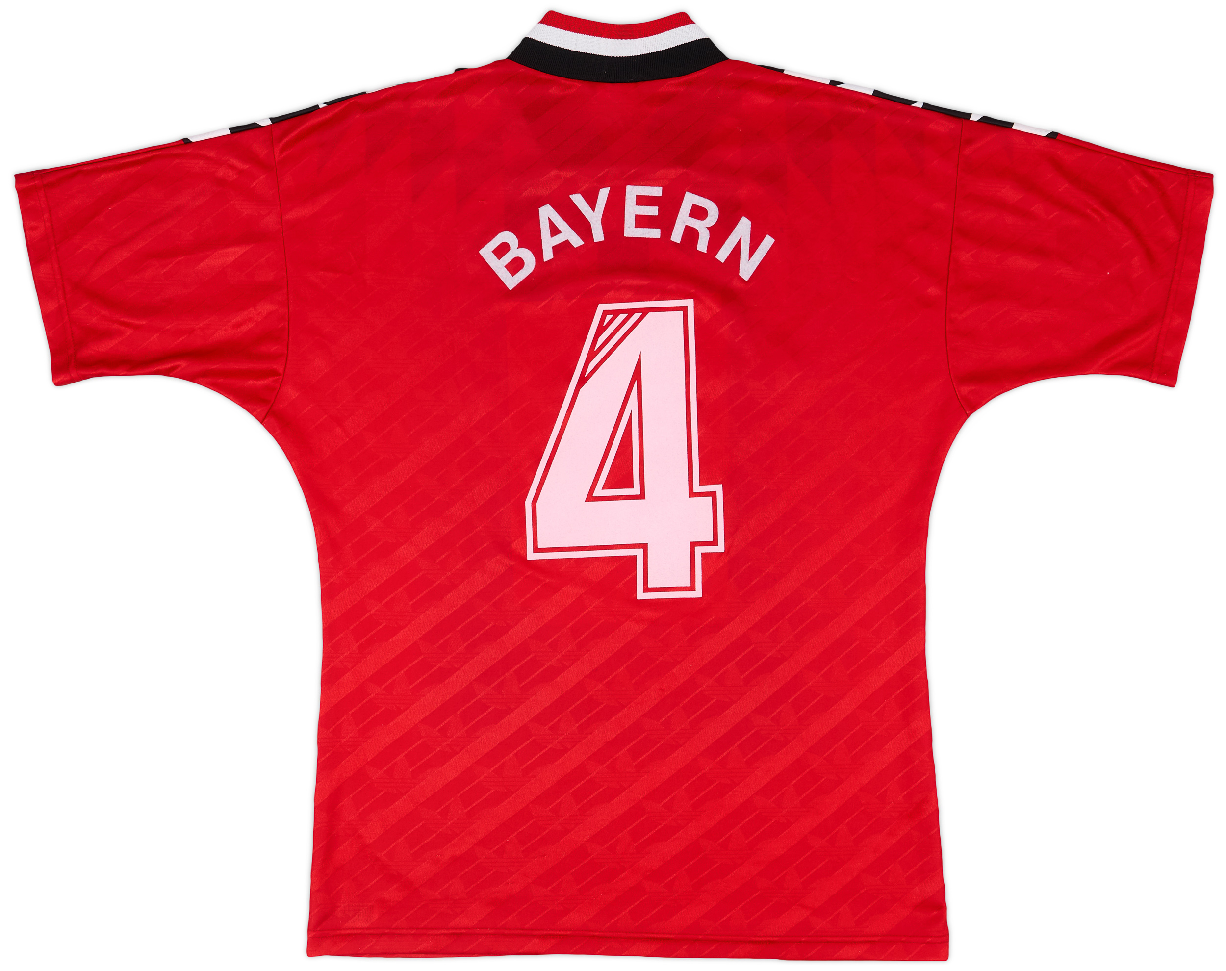 1994-96 BFV Bayern Home Shirt #4 - 8/10 - (M)