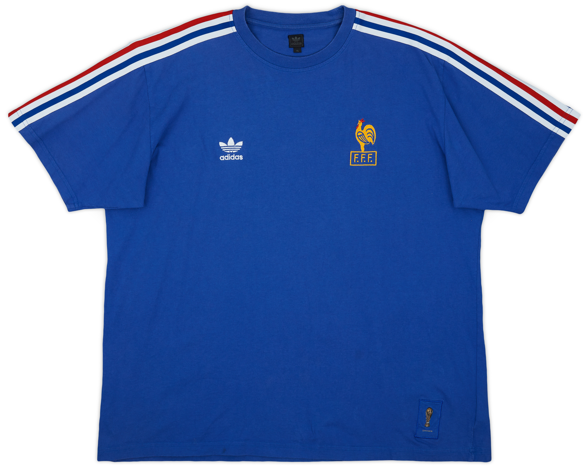 RARE vintage football Adidas maillot shirt jersey made in