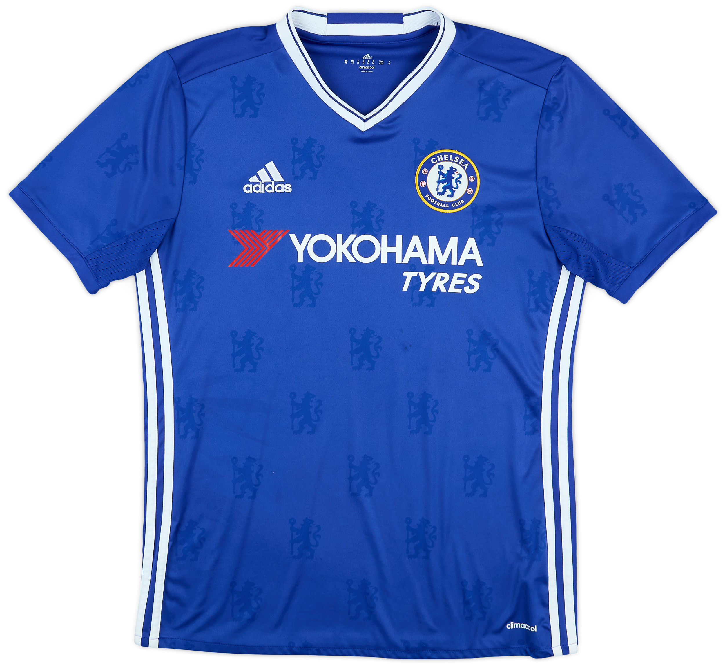 Chelsea HAZARD 10 シャツ 2016-17 Chelsea Home Shirt Hazard #10 - 9/10 - (M)
