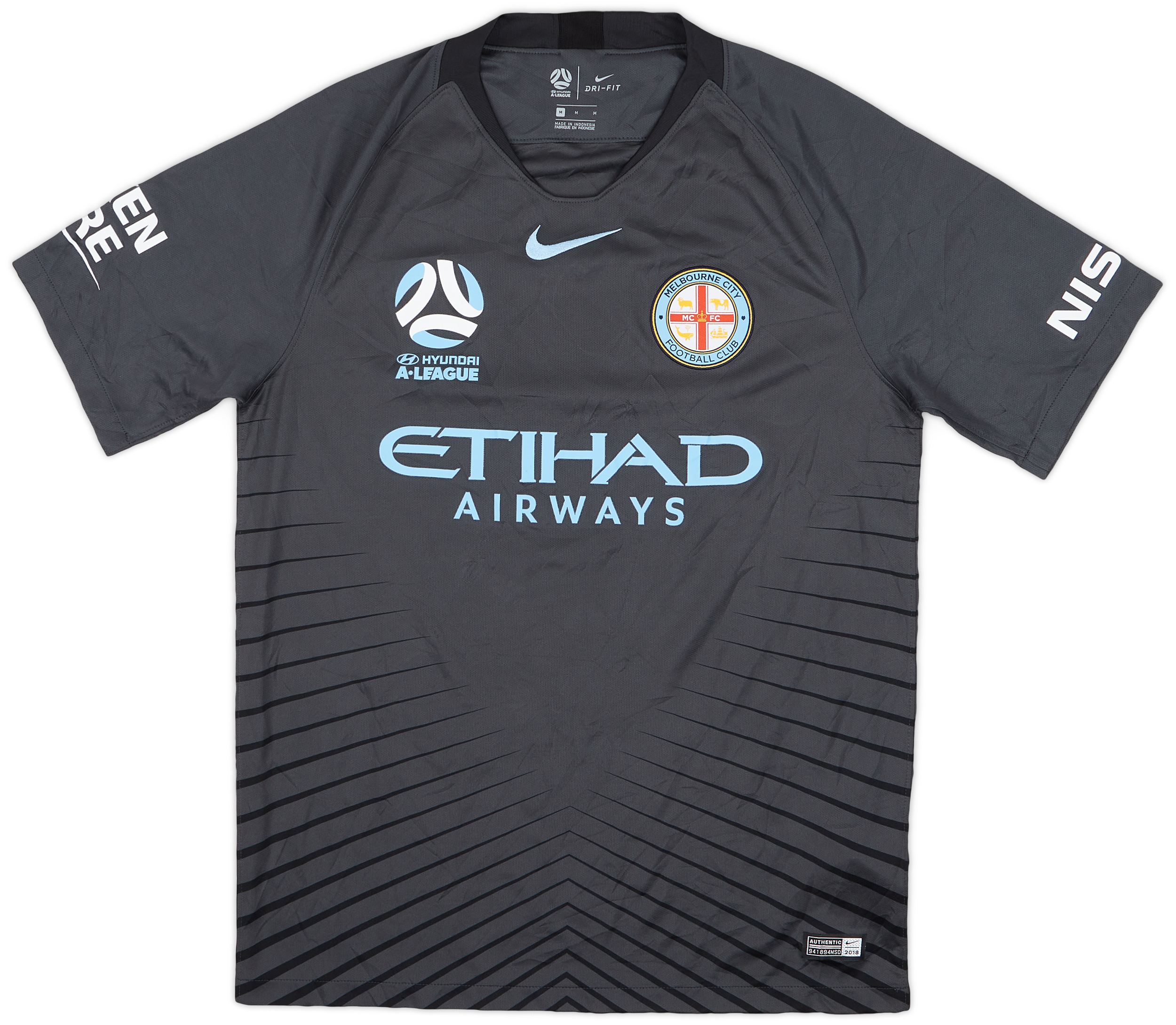 2017-19 Melbourne City Third Shirt - 8/10 - (M)