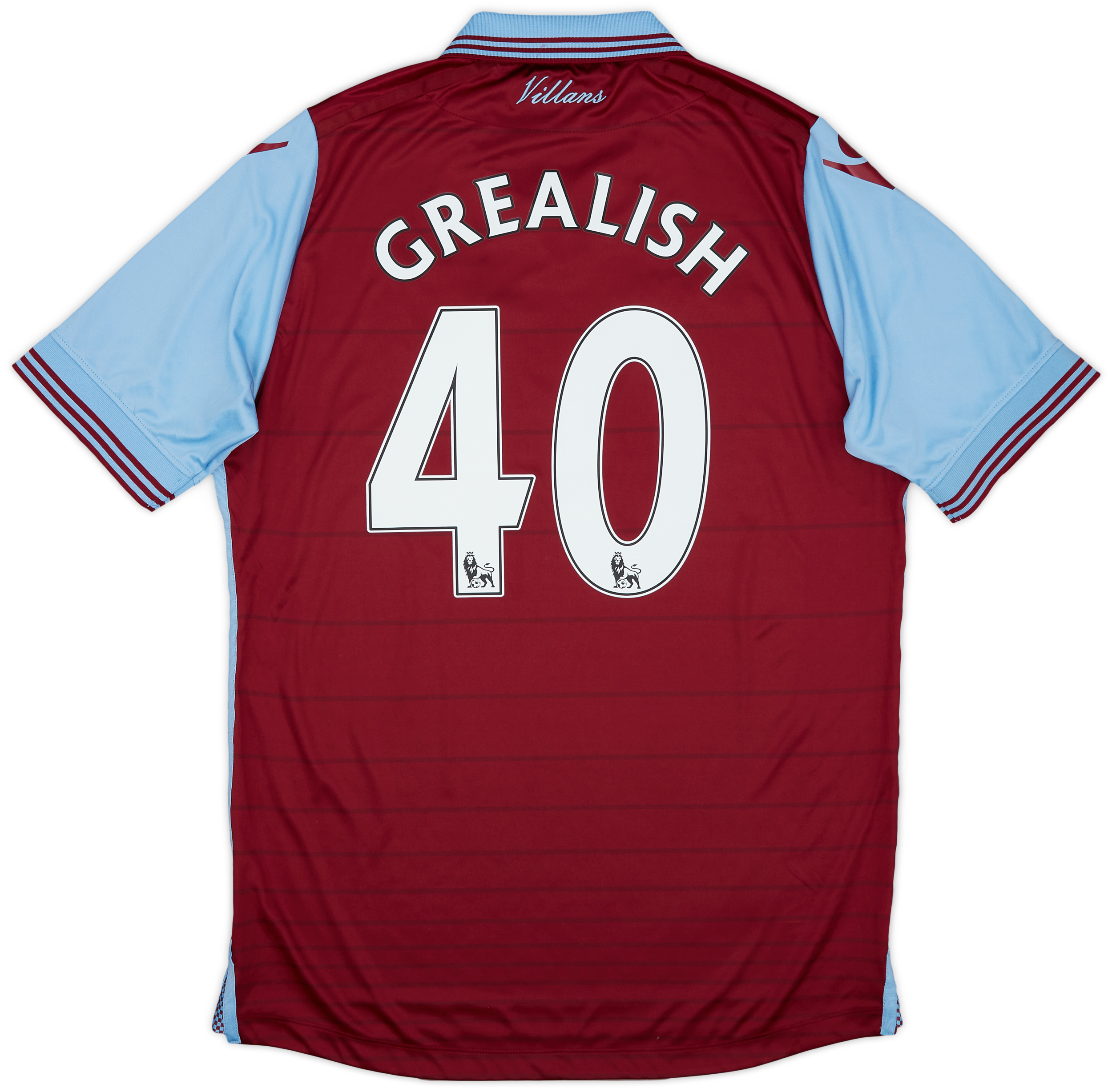 2015-16 Aston Villa Home Shirt - 9/10 - (L)