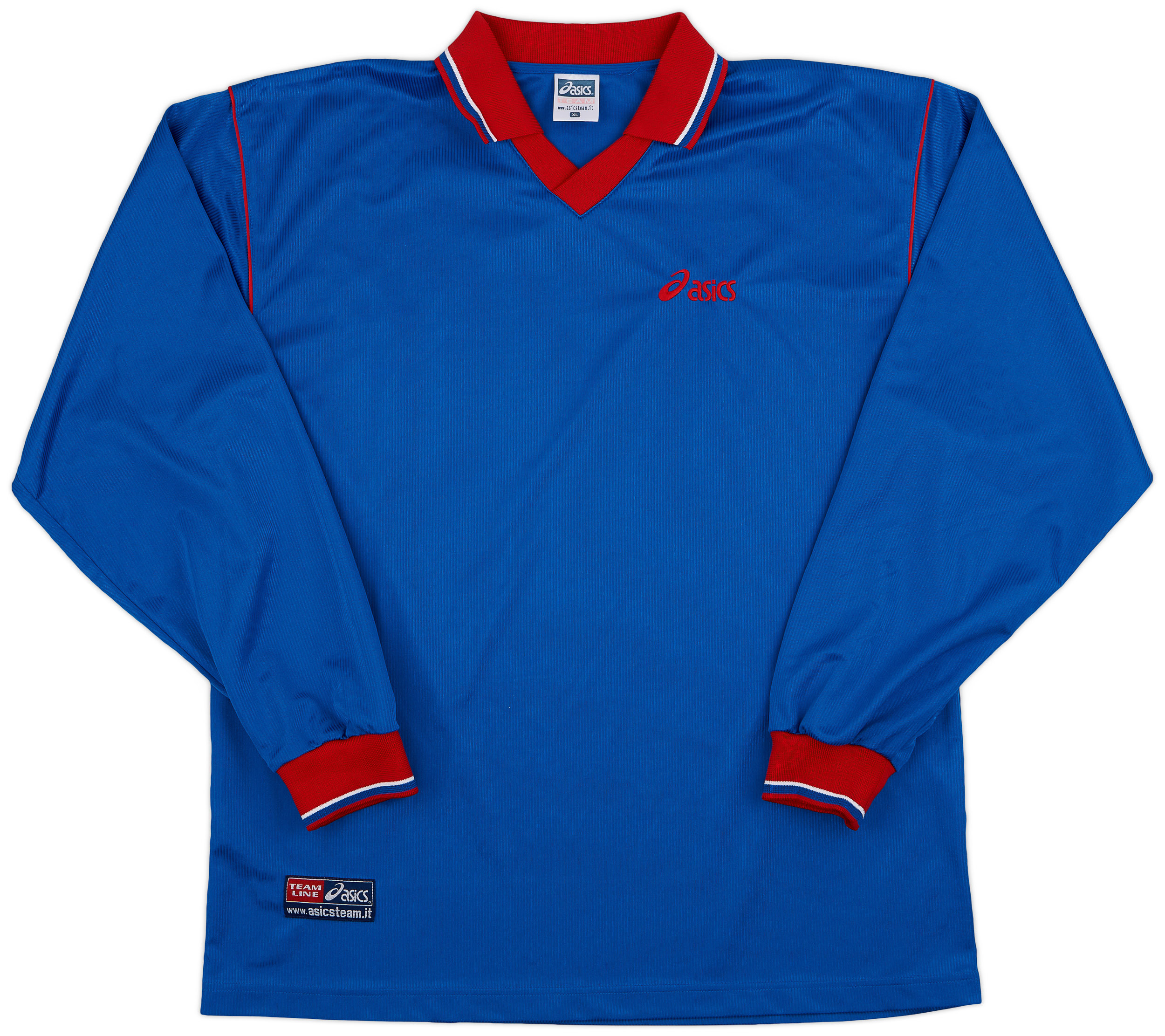 1990s Asics Template L/S Shirt - 9/10 - (XL) 1990s Asics Template L/S Shirt - 9/10 - (XL)