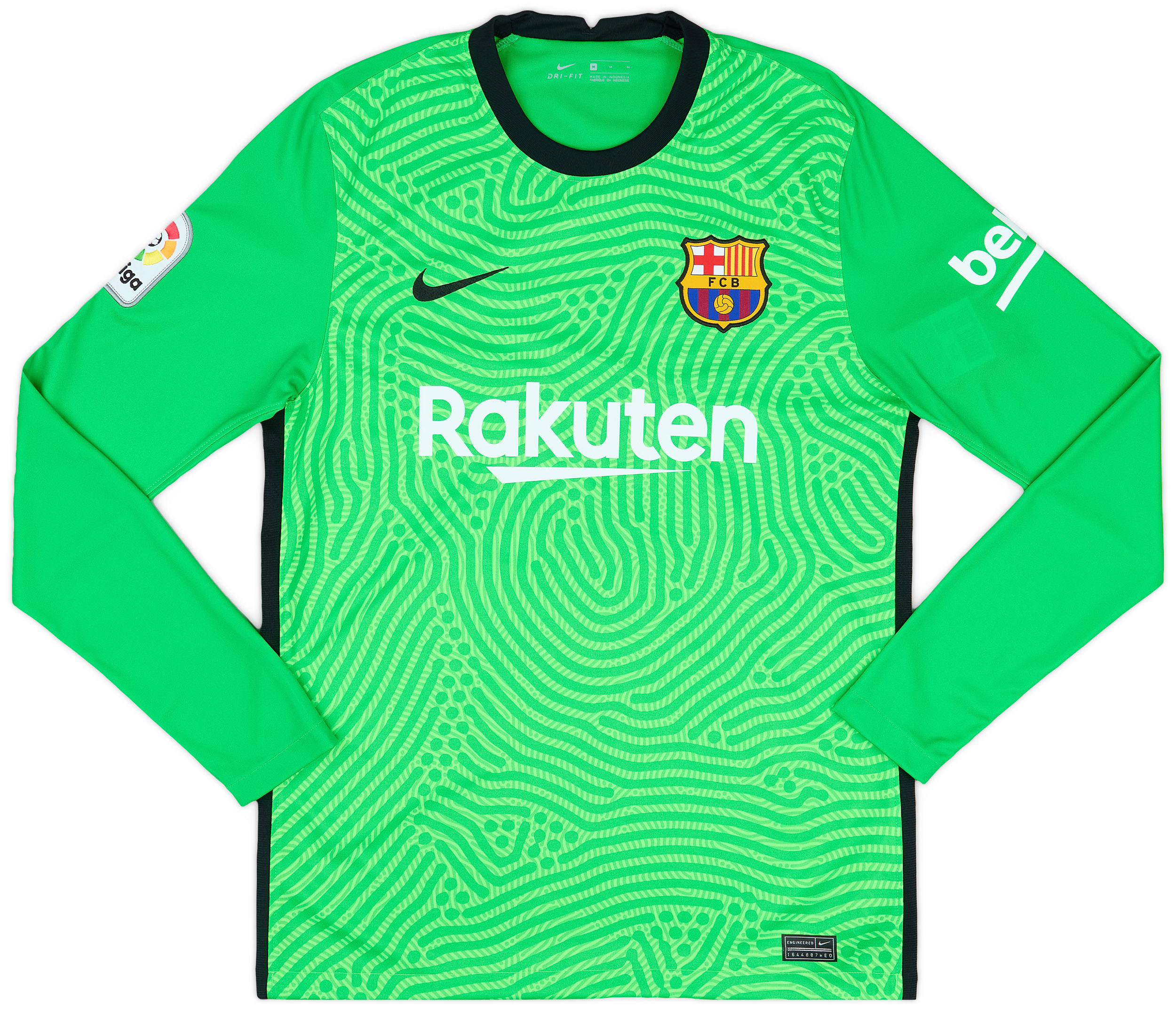 Rakuten Camiseta Del Fc Barcelona 2020 2020-21 Barcelona GK Home