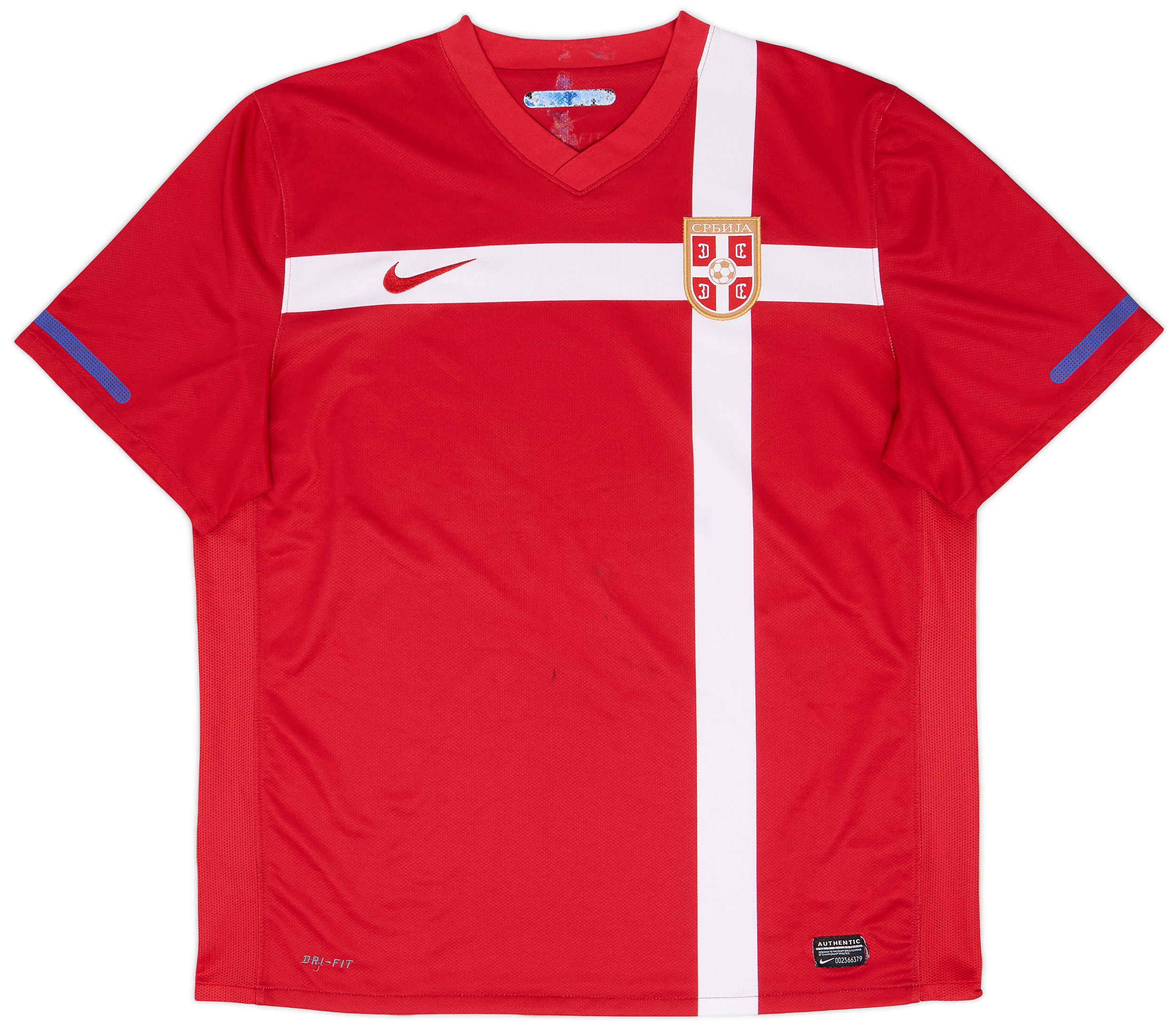 2010-11 Serbia Home Shirt - 7/10 - (XL)