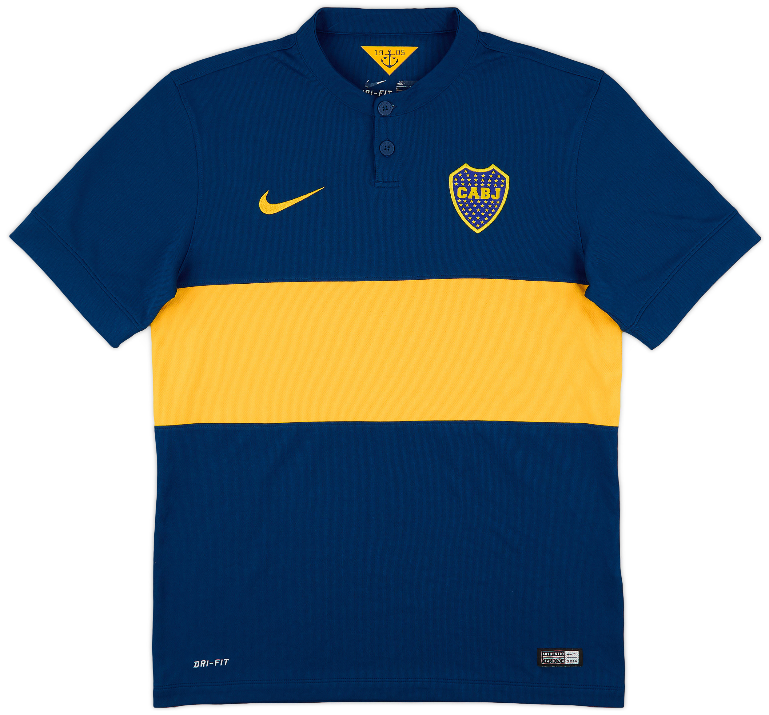 2014-15 Boca Juniors Home Shirt - 9/10 - (M)