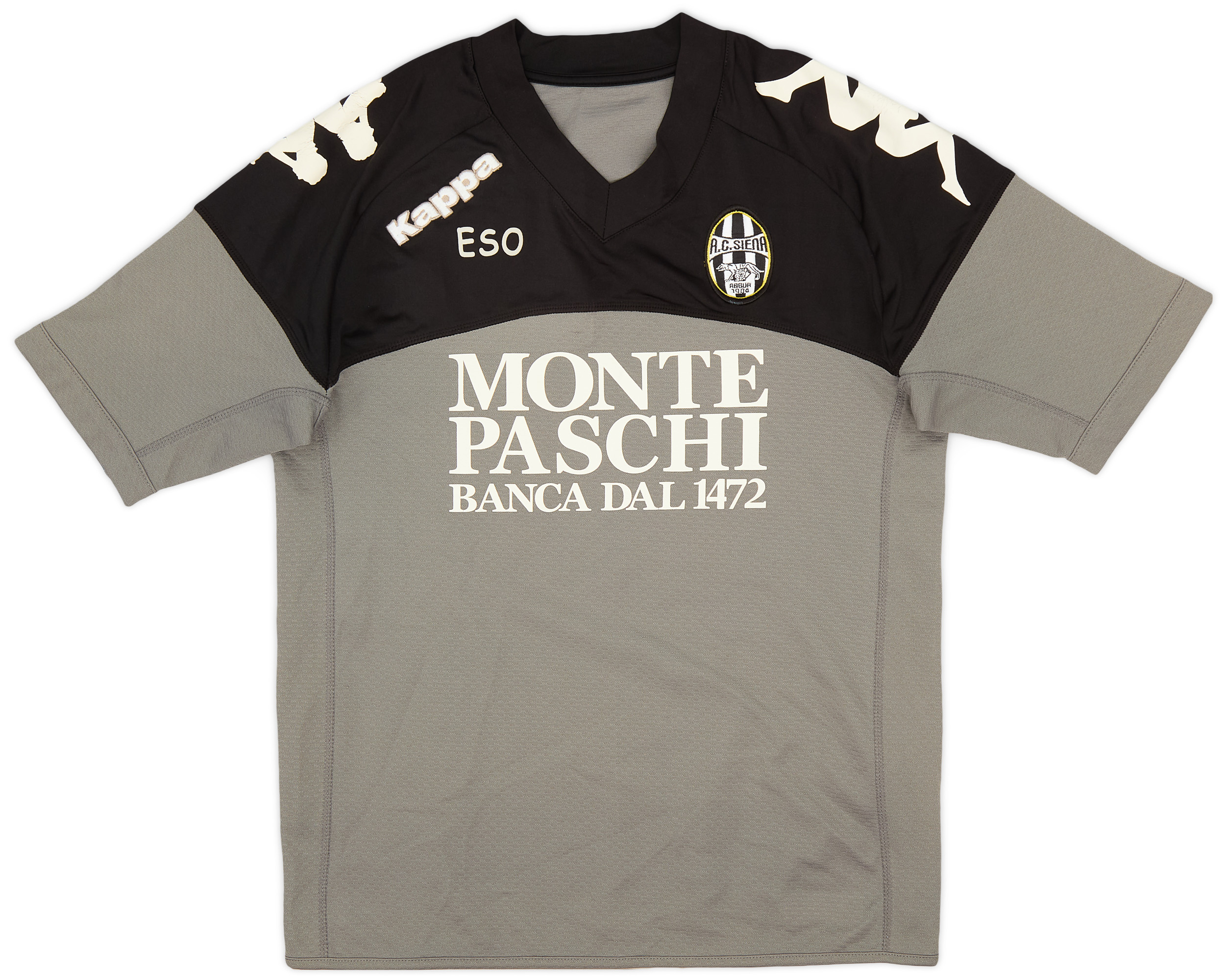 2011-12 AC Siena Staff Issue Kappa Training Shirt 'ESO' - 6/10 - (S)