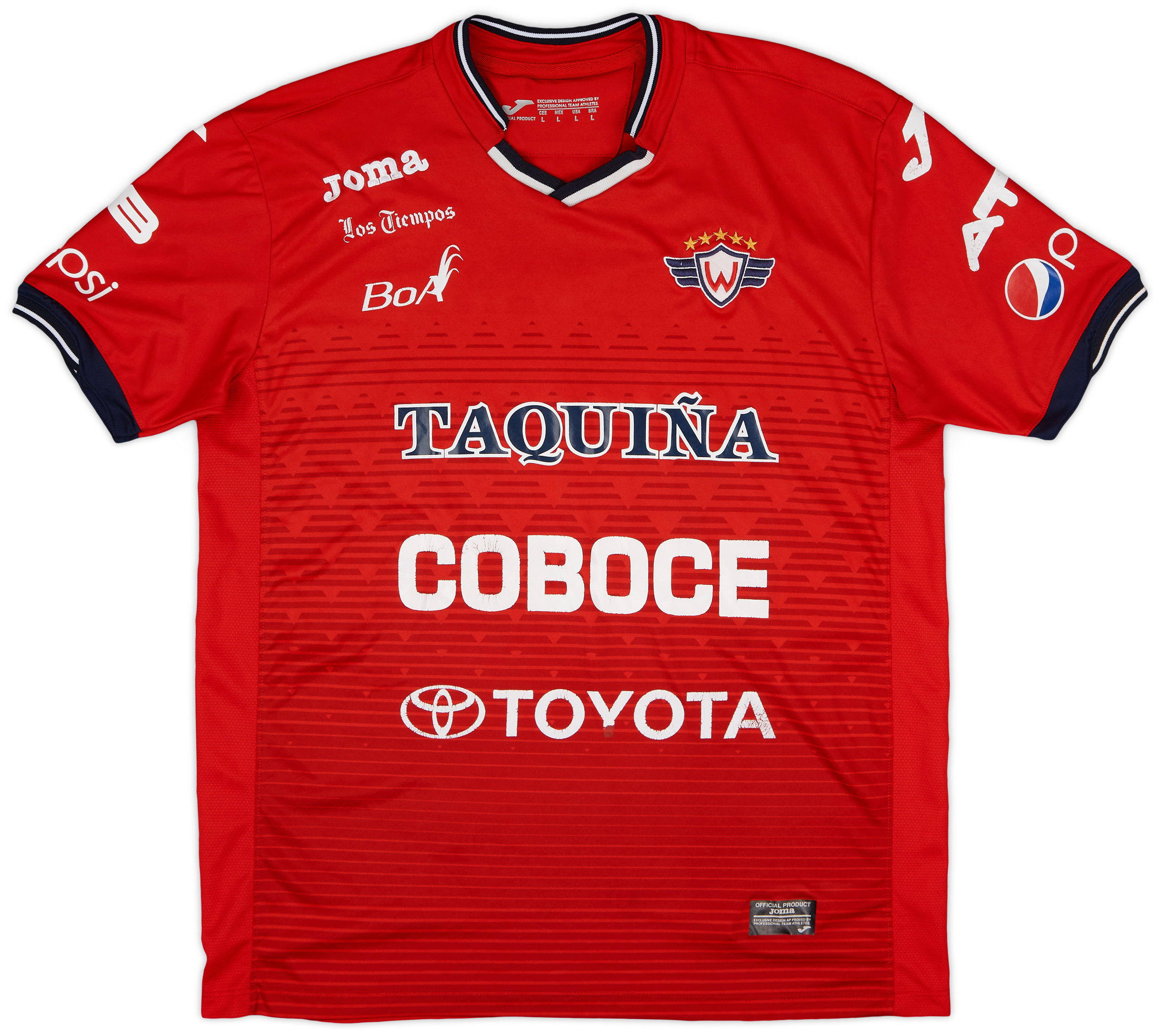 2017 Club Jorge Wilstermann Continental Home Shirt 6/10 (L)