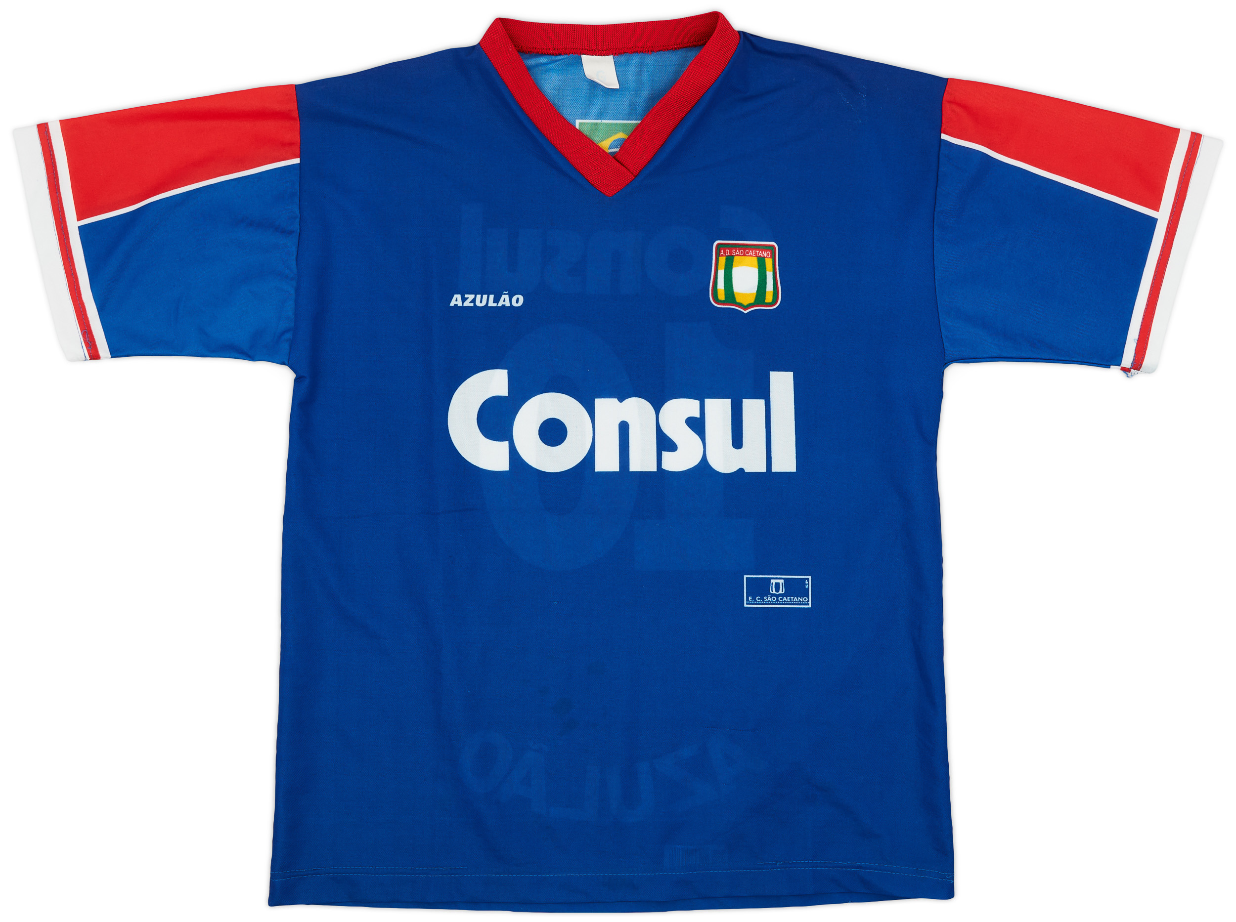 2000 Sao Caetano Training Shirt #10 - 8/10 - (L)