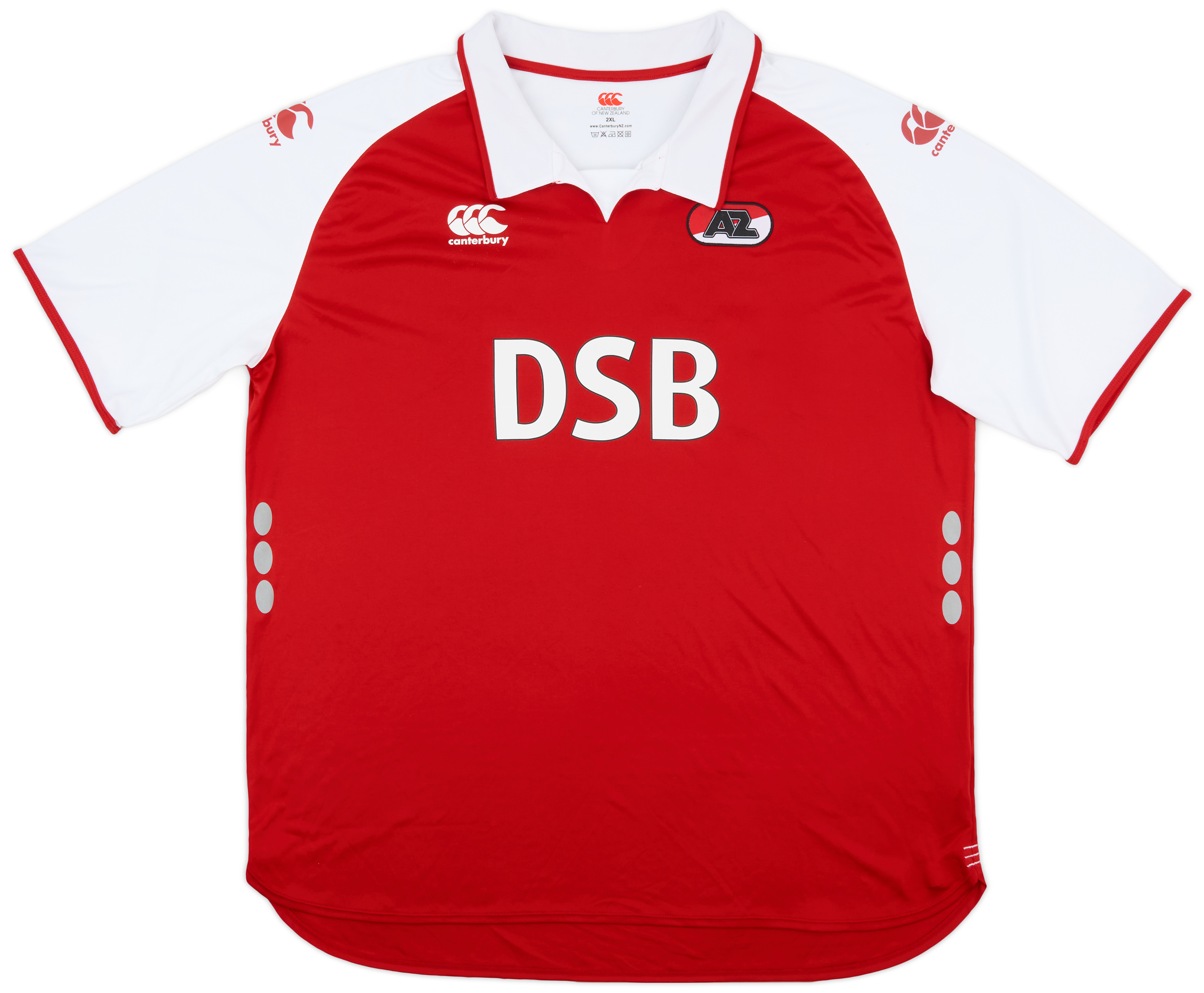 Kappa AZ Alkmaar シャツ 6 SILVA 2008-09 AZ Alkmaar Home Shirt Landskampioen 08-09 - 8/10 - (XXL)