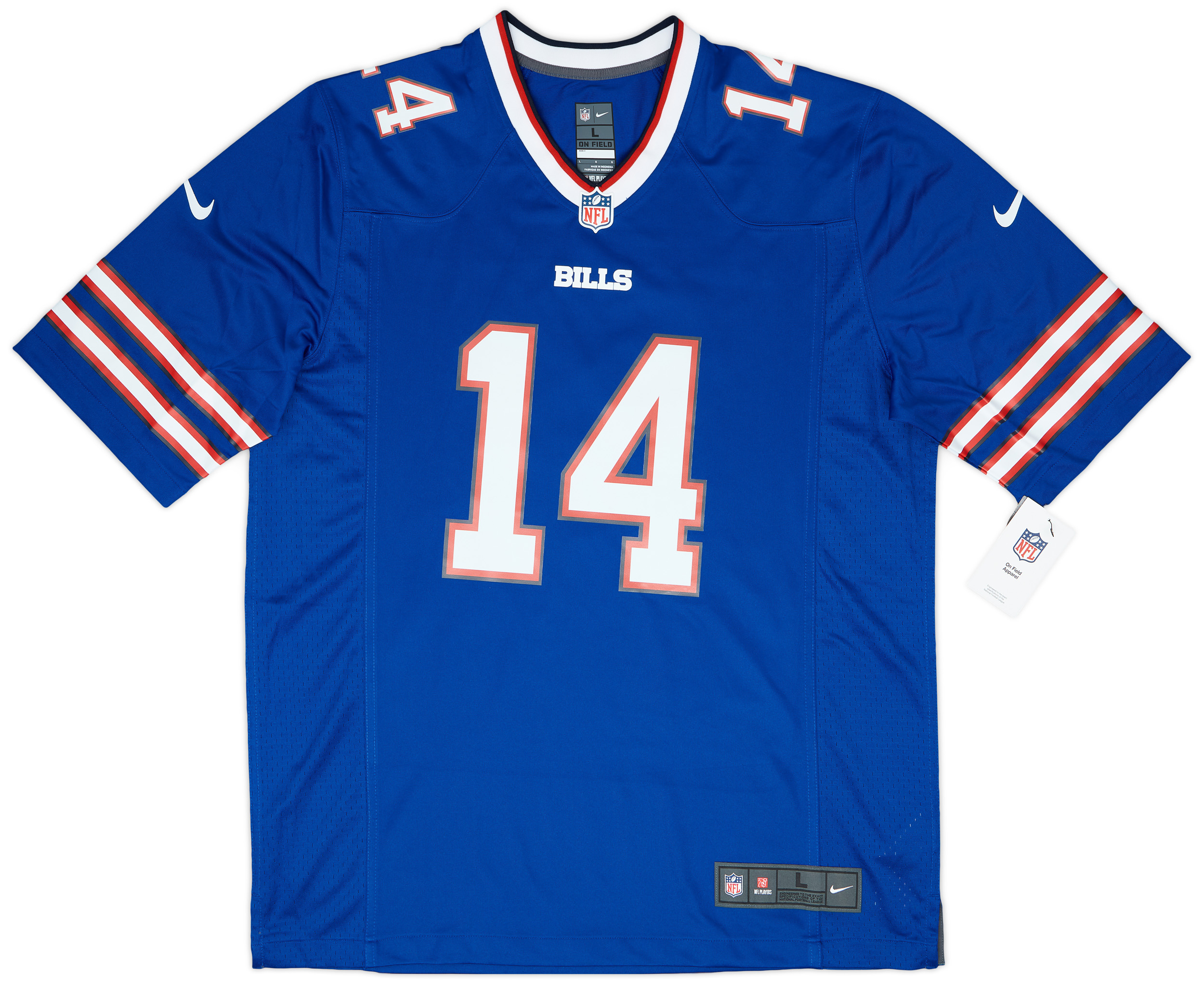 2020-23 Buffalo Bills Diggs #14 Nike Game Home Jersey (L)
