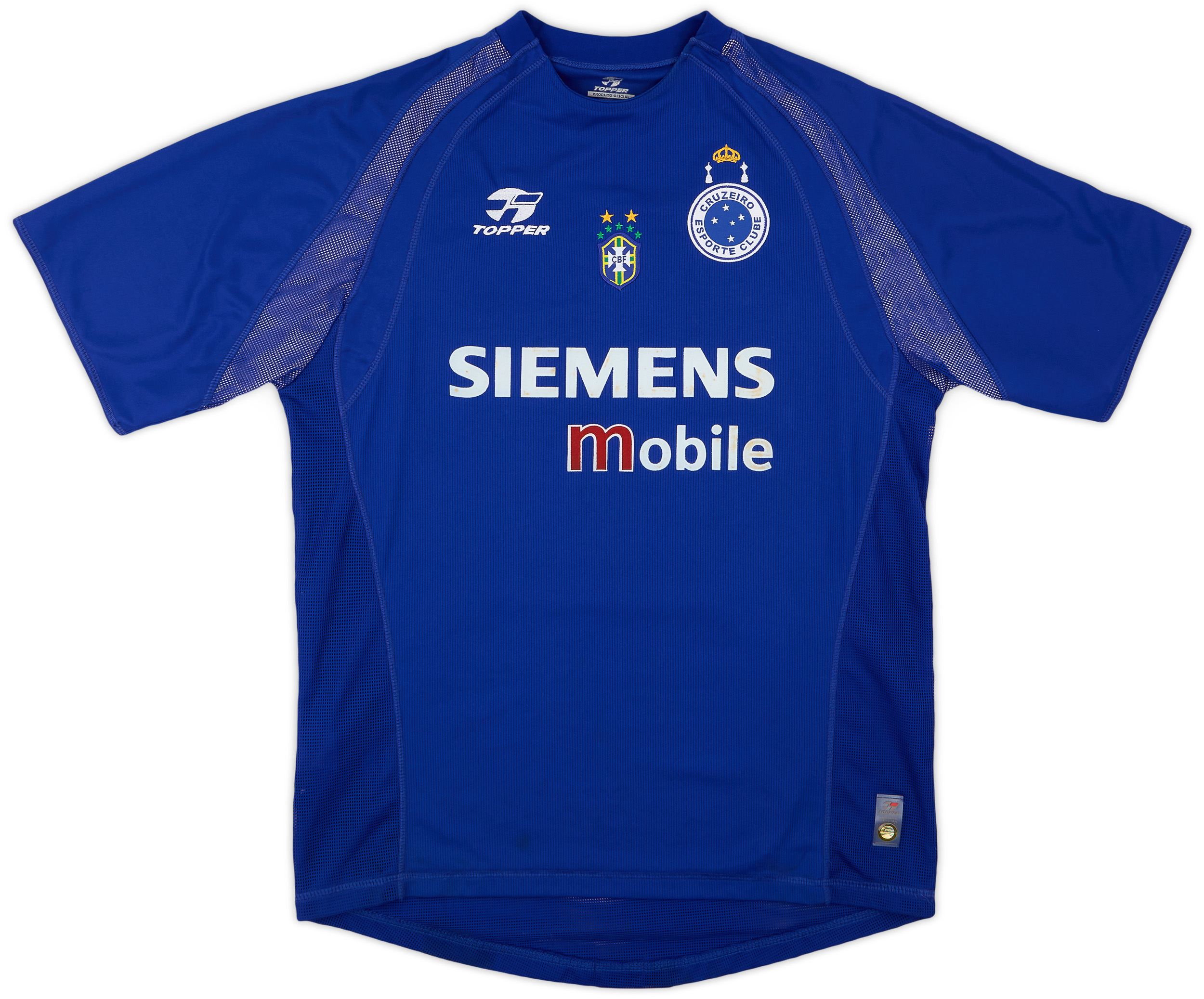 2004 Cruzeiro Home Shirt #11 - 7/10 - (L)