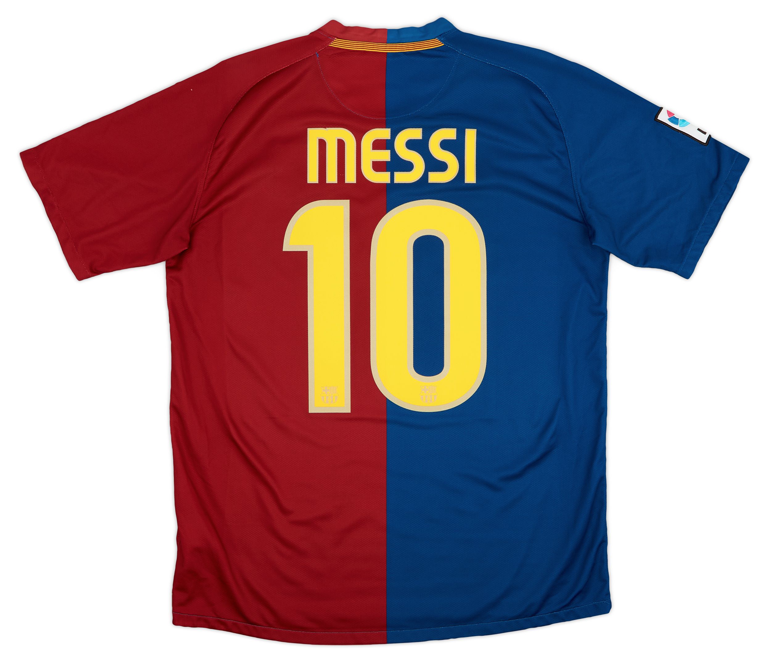 2008-09 Barcelona Home Shirt Messi #10 - 6/10 - (S)