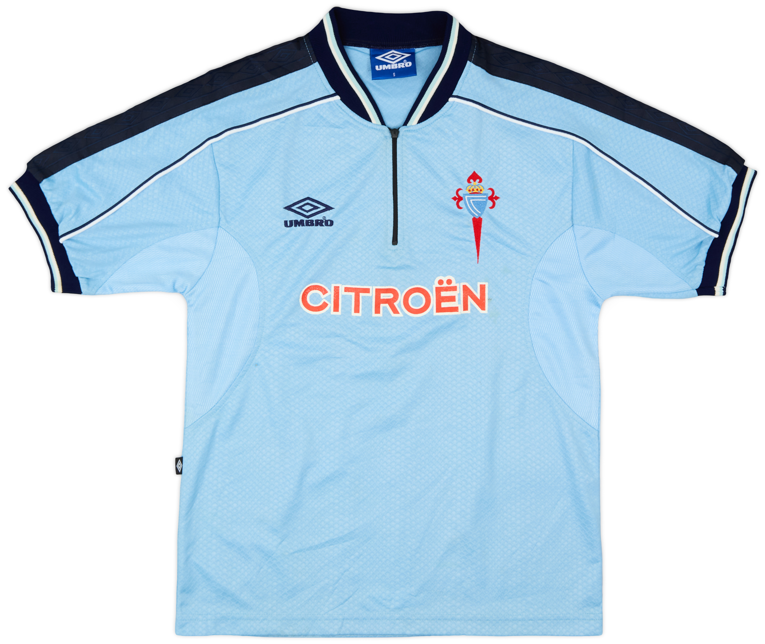 1999-01 Celta Vigo Home Shirt - 8/10 - (S)