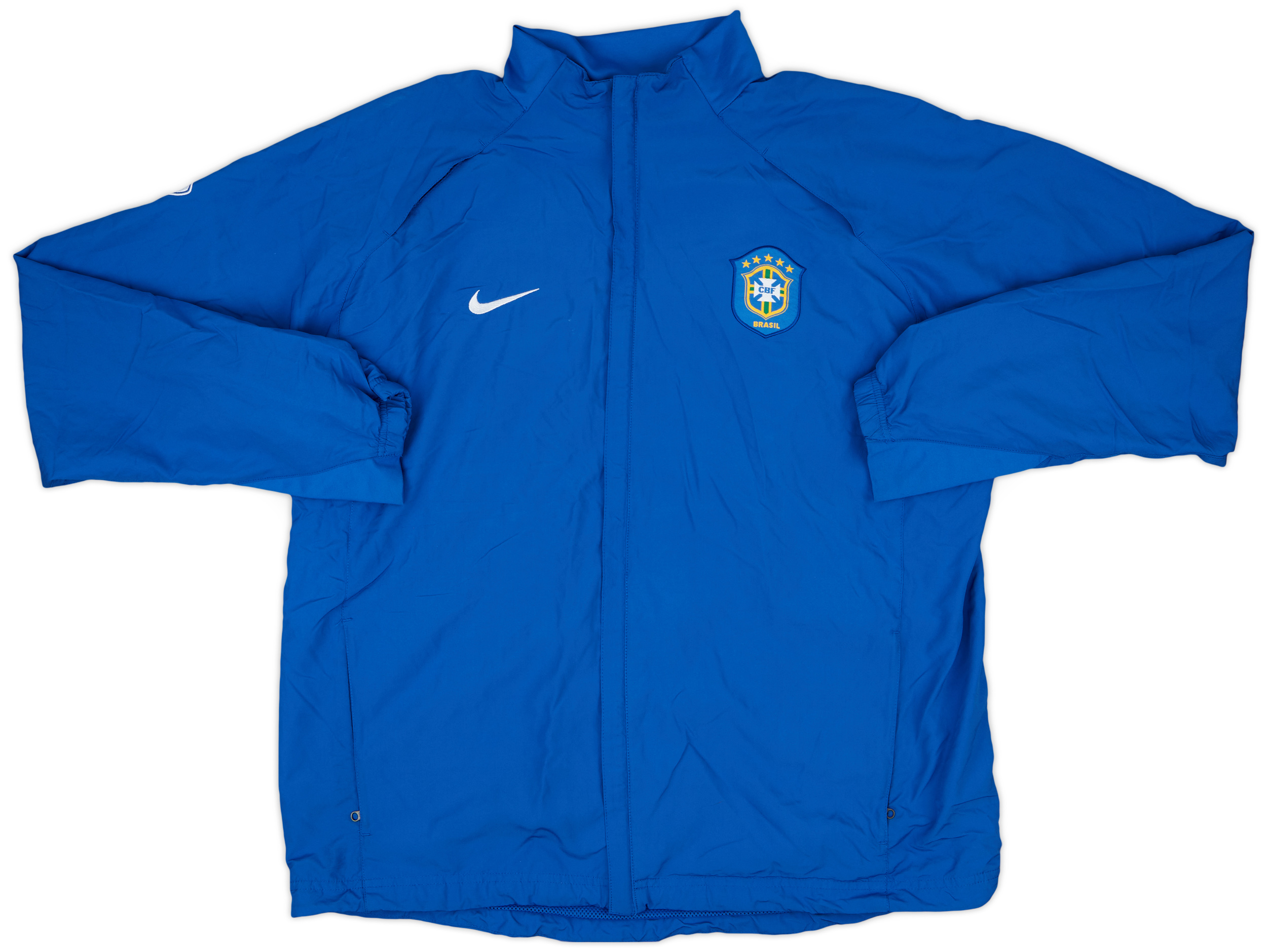 2006-07 Brazil Nike Track Jacket - 8/10 - (XL)