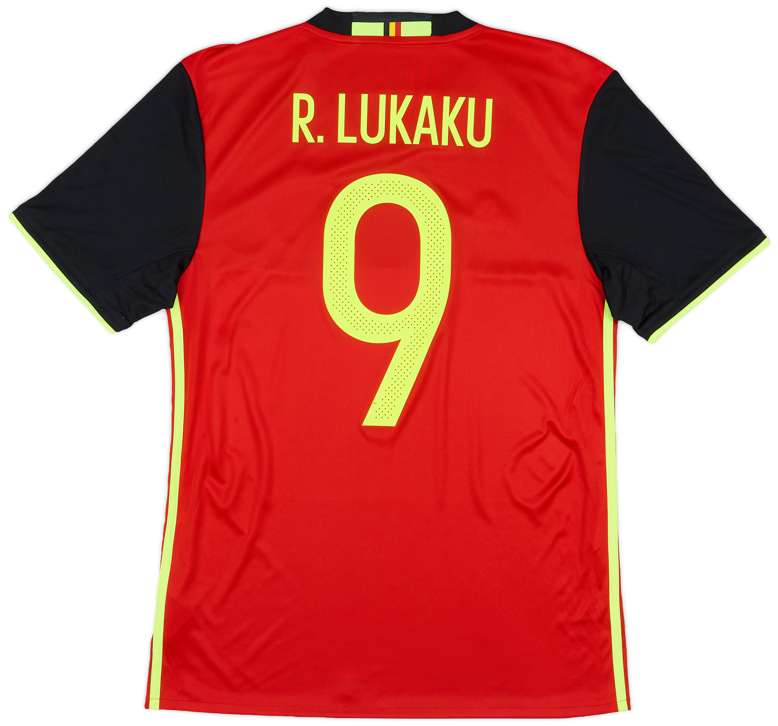 2016-17 Belgium Home Shirt Lukaku #9 (S)