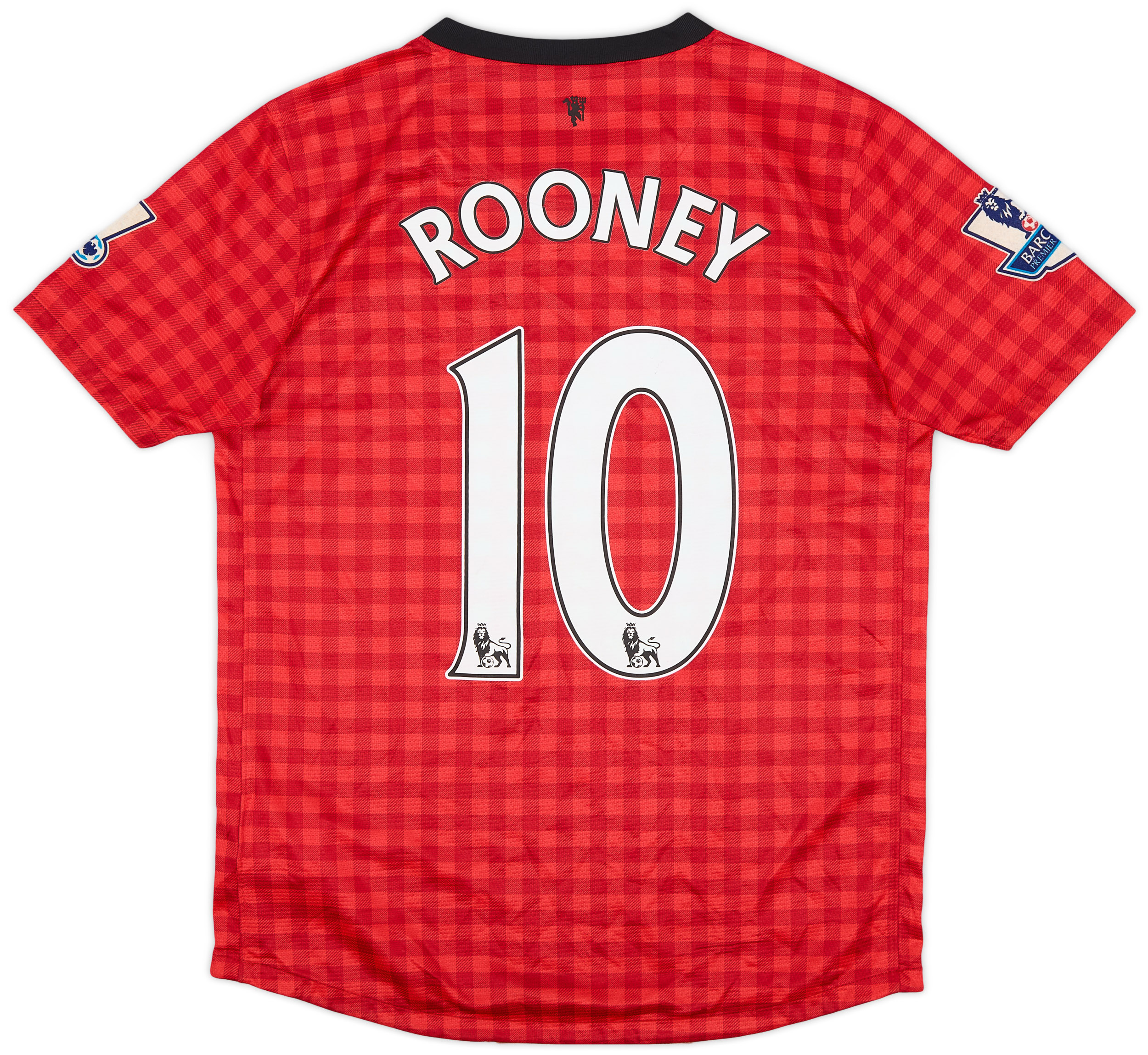 2012-13 Manchester United Home Shirt Rooney #10 - 6/10 - (L