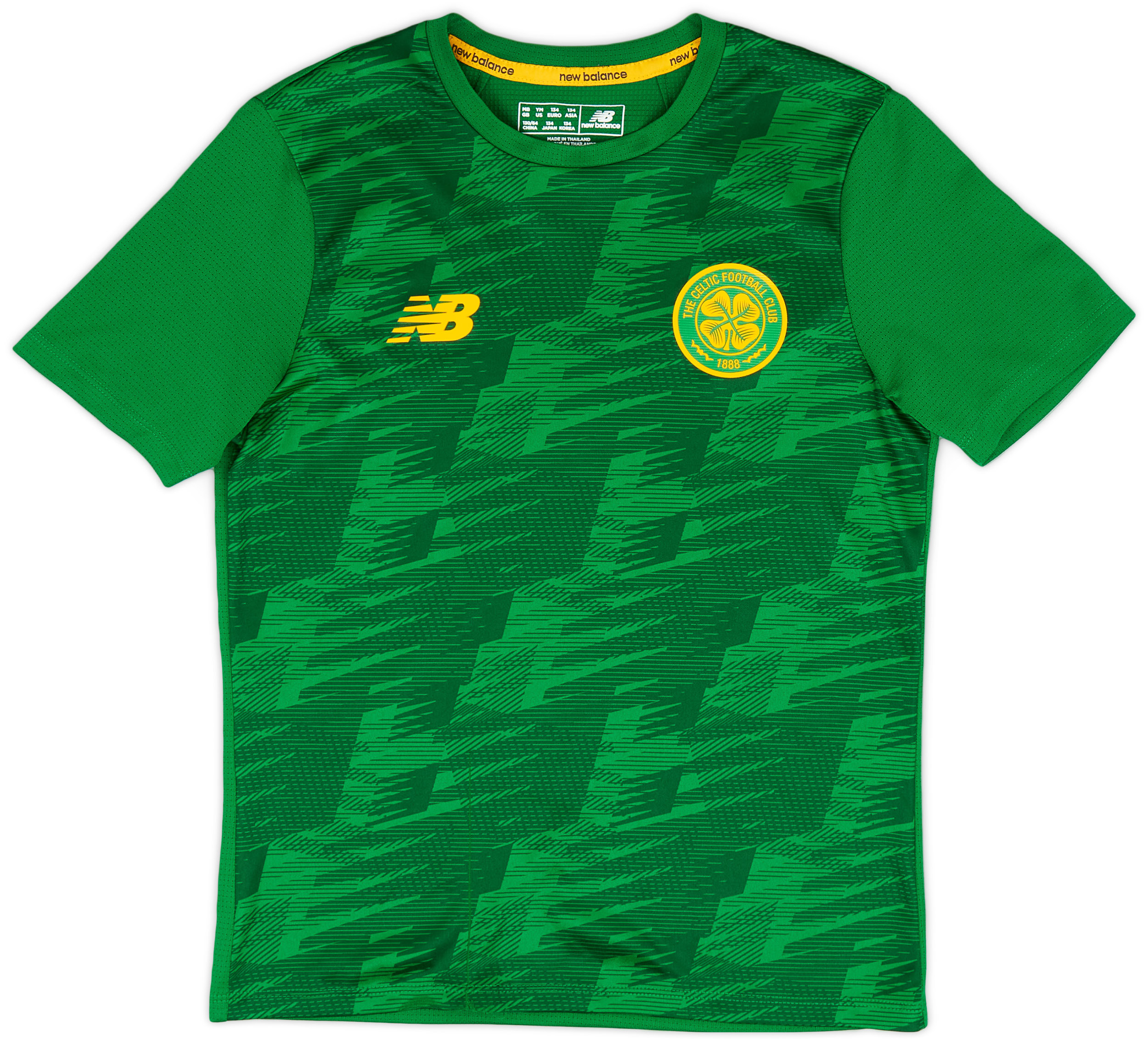 2019 20 Celtic New Balance Training Shirt 8 10 M.Boys