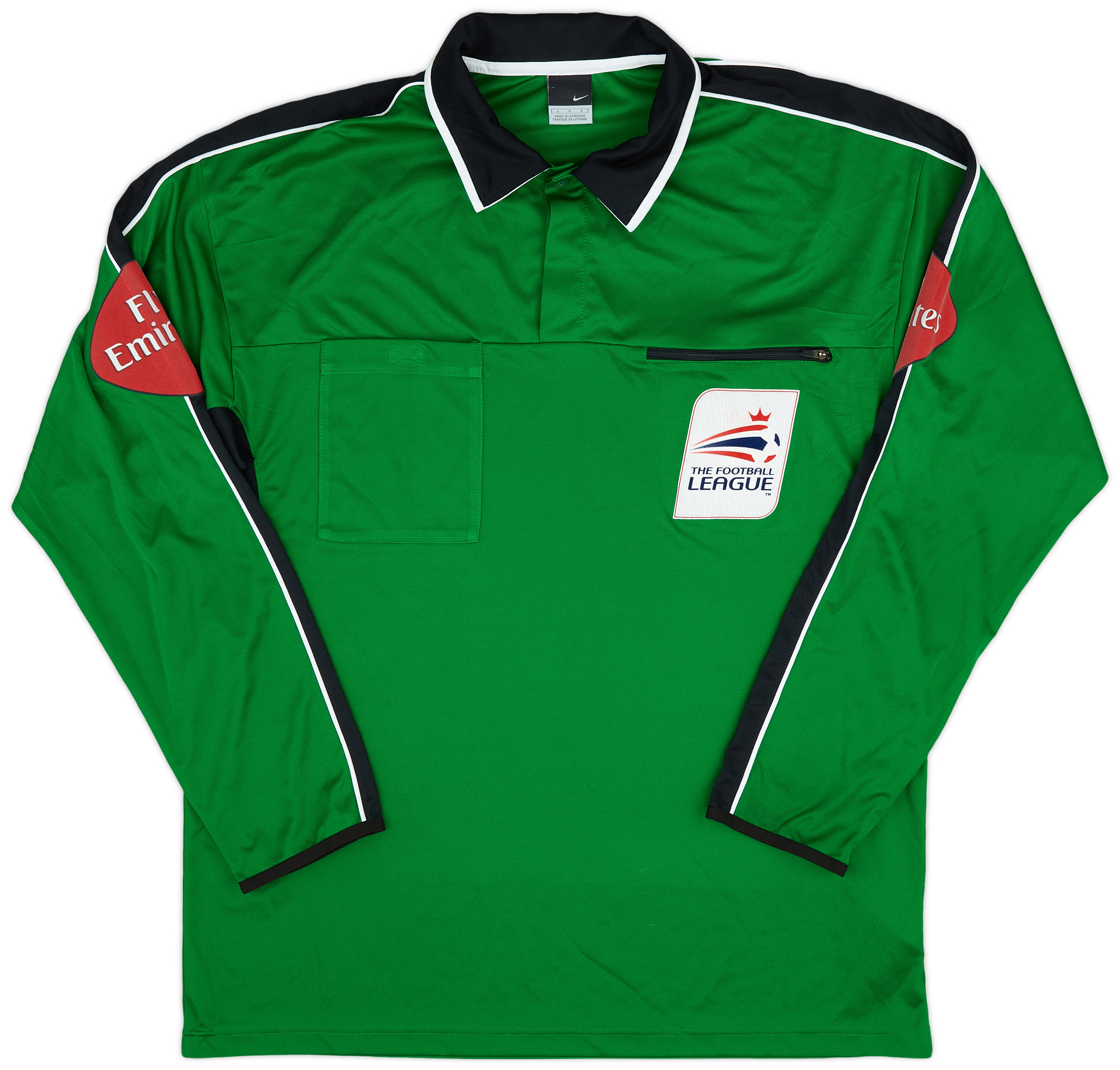 2010s Nike Football League Referee L/S Shirt 9/10 (L)