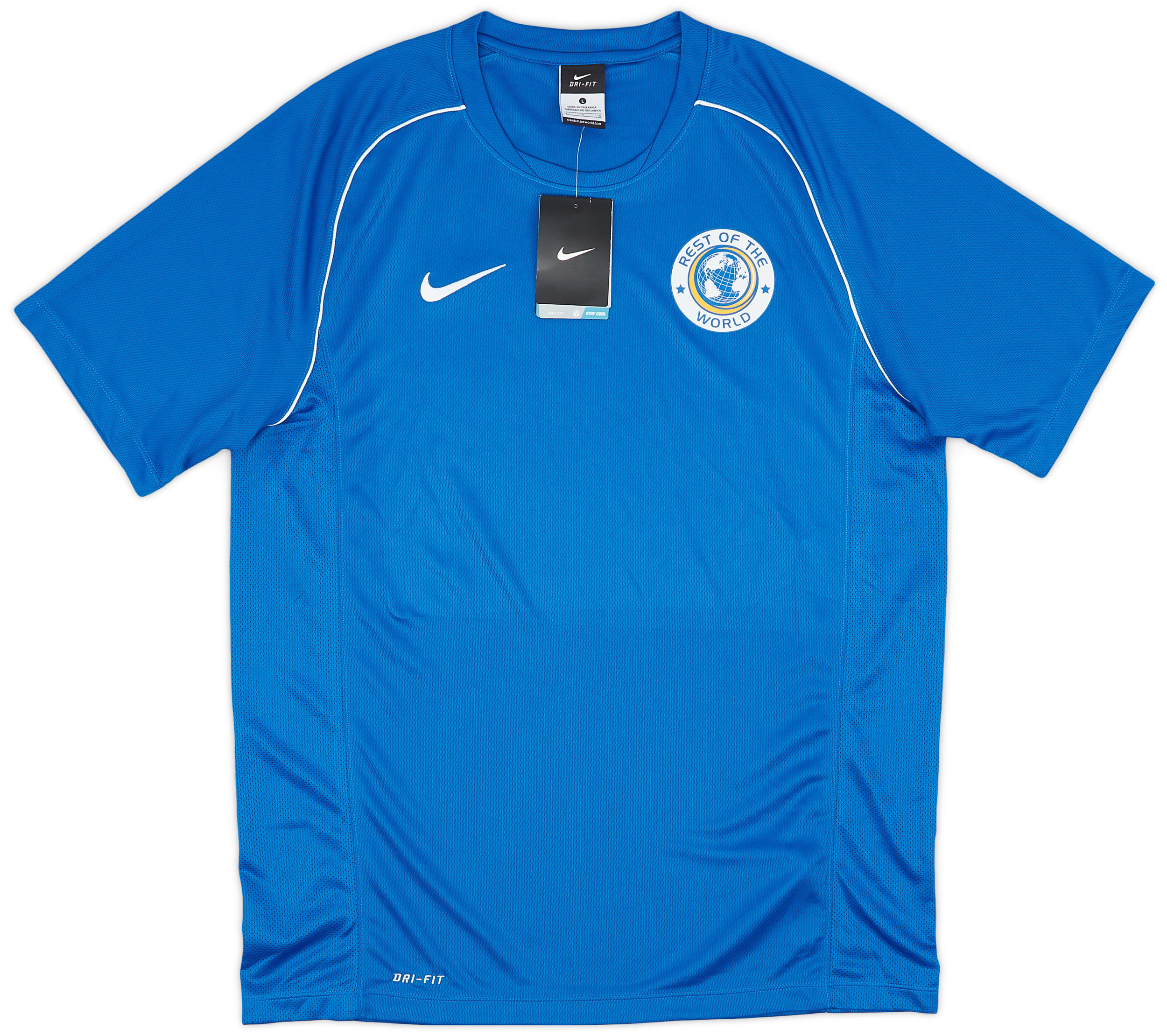 2014 Soccer Aid Rest of the World Nike Training Shirt (L)