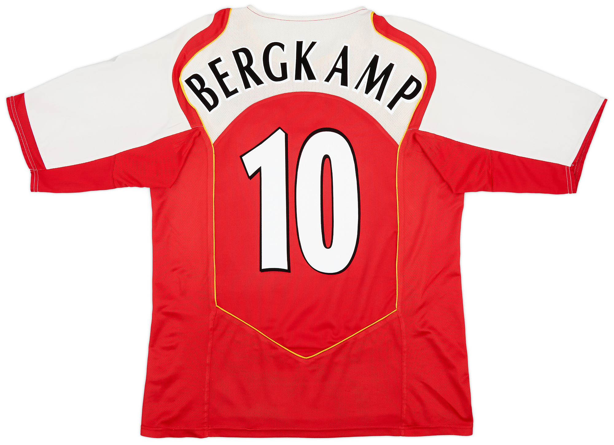 2004-05 Arsenal Away S/S No.10 BERGKAMP Premier league 04-05