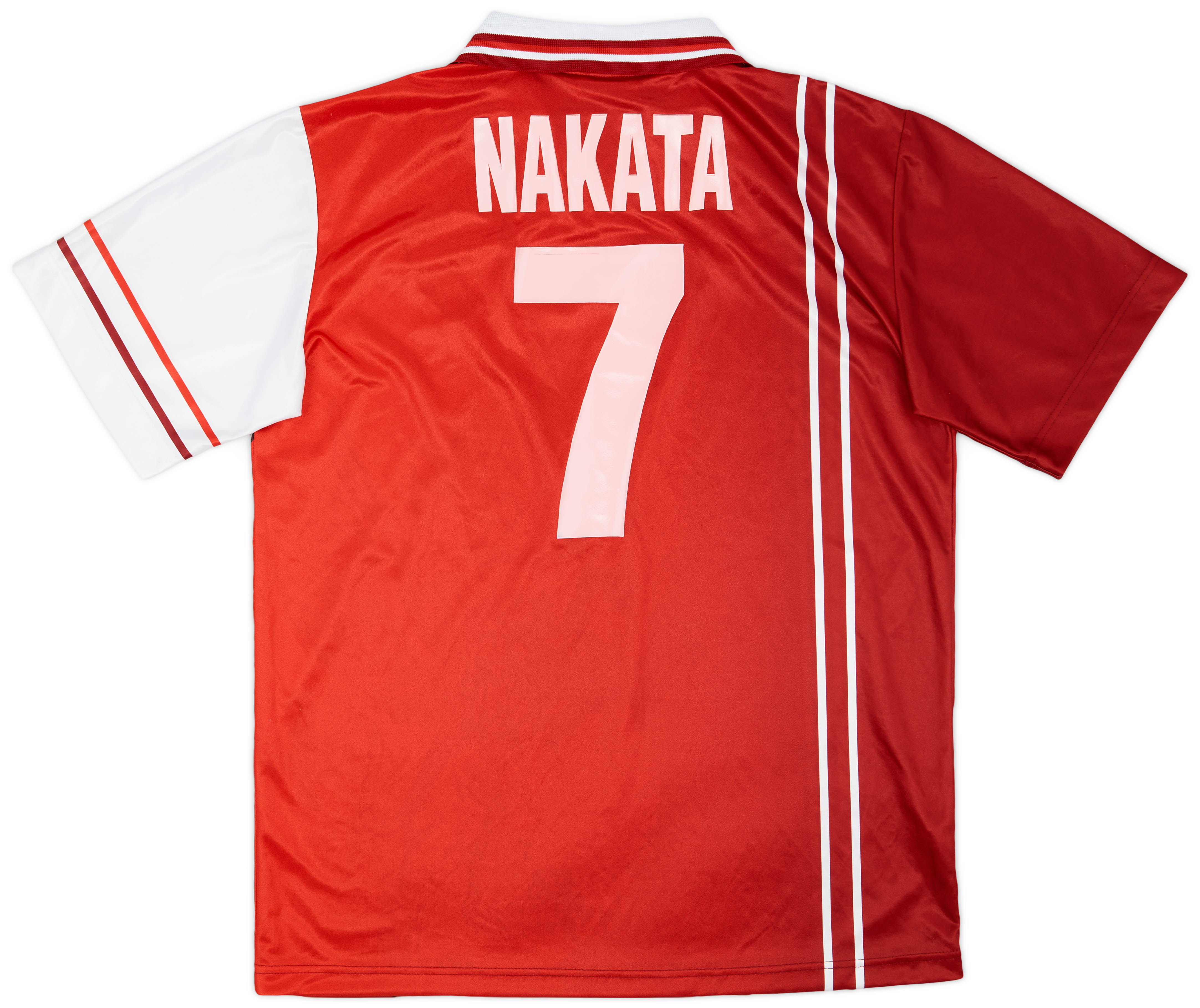 1998-99 Perugia Home Shirt Nakata #7 - 8/10 - (XL)
