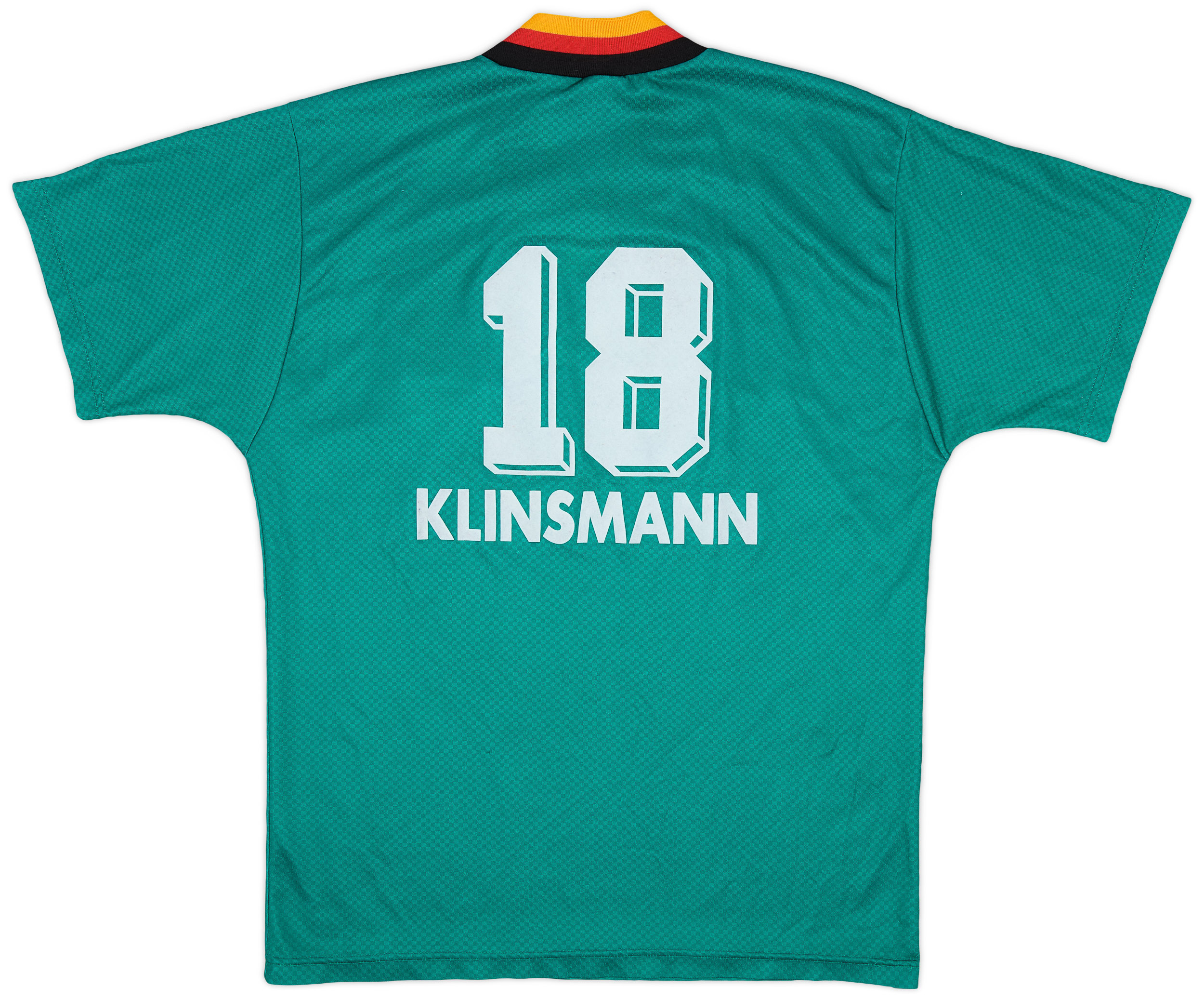 Maillot Allemagne Coupe Du Monde 1990 - Klinsmann #18 - Adidas - Taille M - Neuf