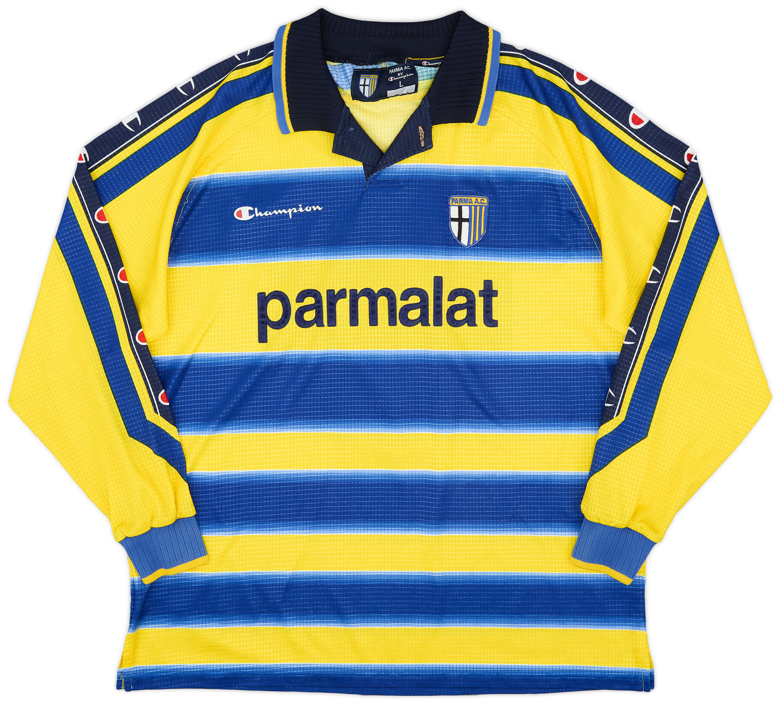1999-00 Parma Home L/S Shirt #9 6/10 (L)