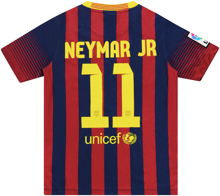 ゆ*か様 FC Barcelona Neymar Jr. 11 長袖シャツ 2015-16 Barcelona Home Shirt Neymar Jr #11 - 6/10 - (M)