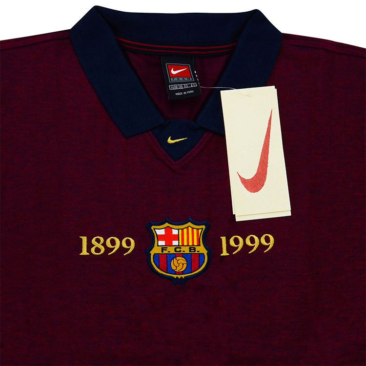 FC Barcelona 1899-1999 Nike ポロシャツ 1999-00 Barcelona Nike Centenary Polo T-Shirt