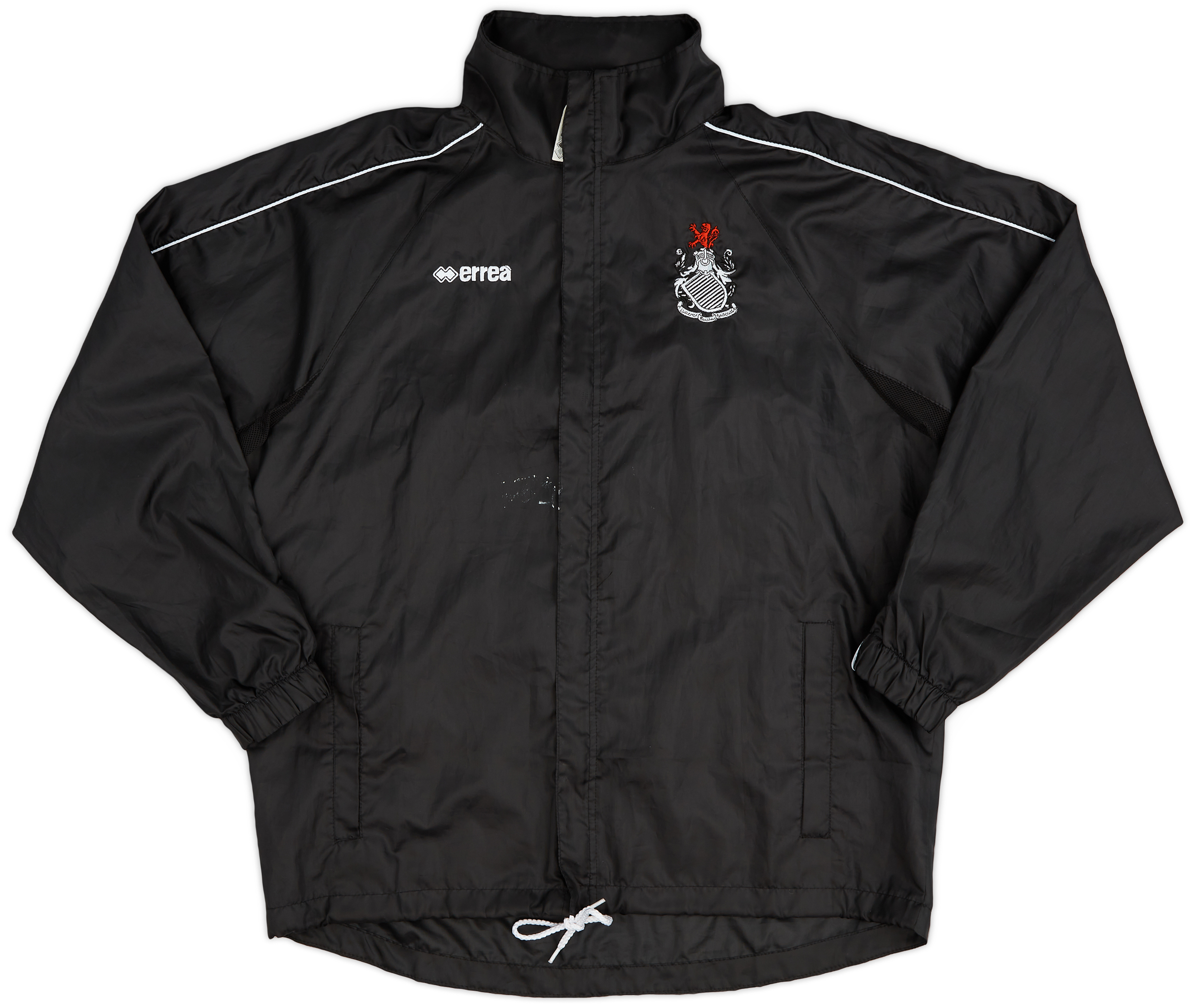 2000s Queen's Park Errea Hooded Rain Jacket - 6/10 - (S)