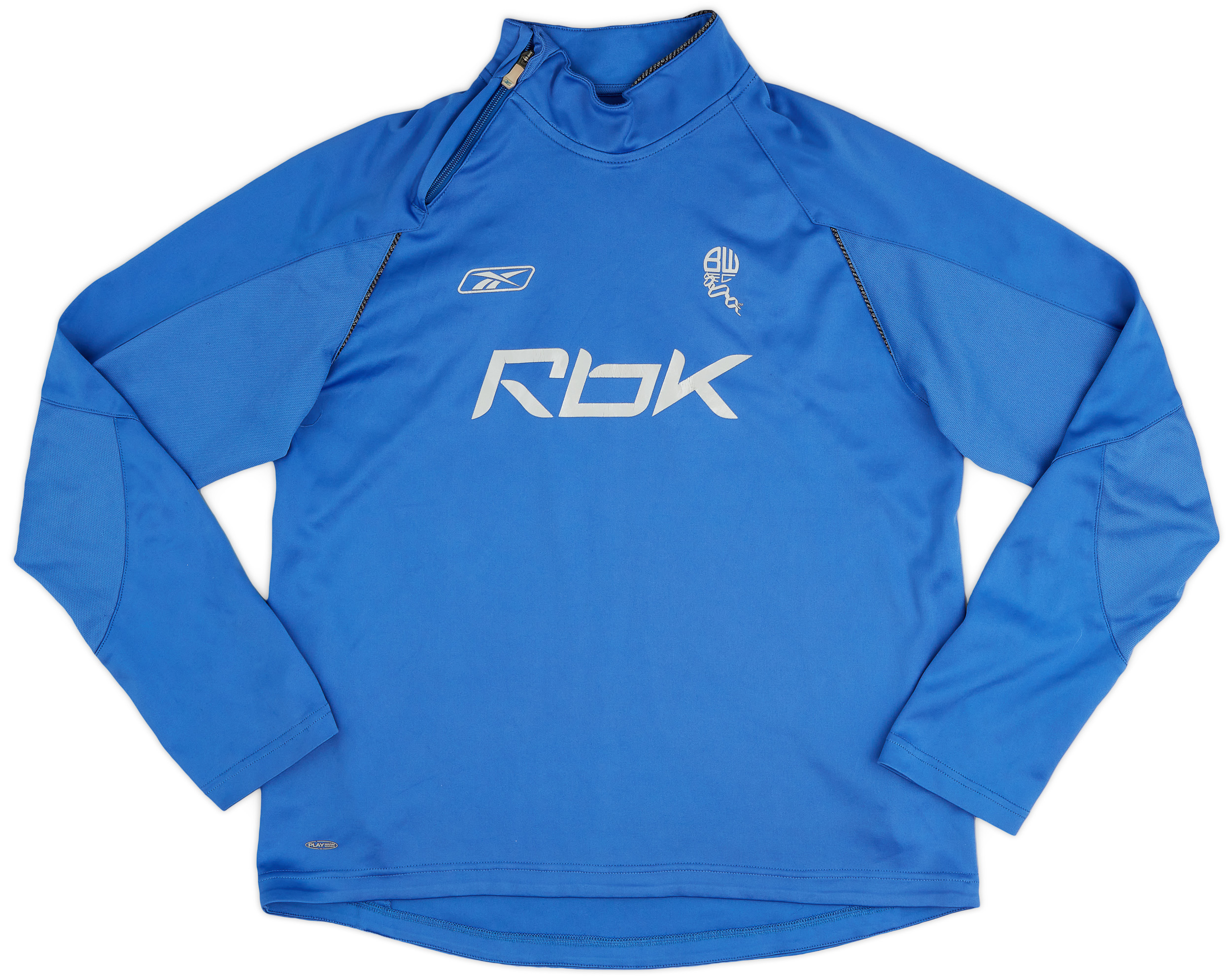 2007-08 Bolton Reebok 1/4 Zip Training Top - 6/10 - (M)