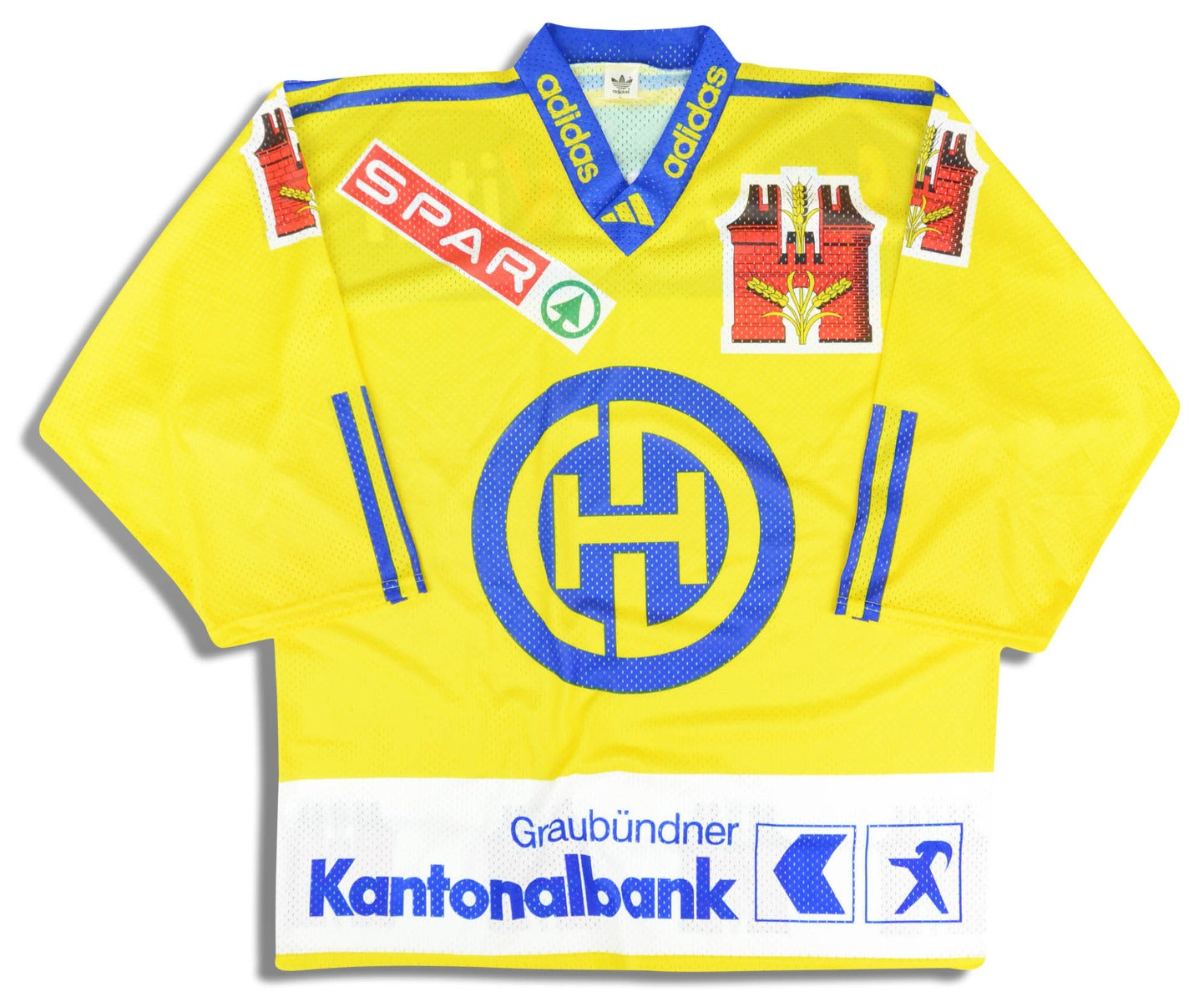 1998-99 HC Davos adidas Jersey (Away) L