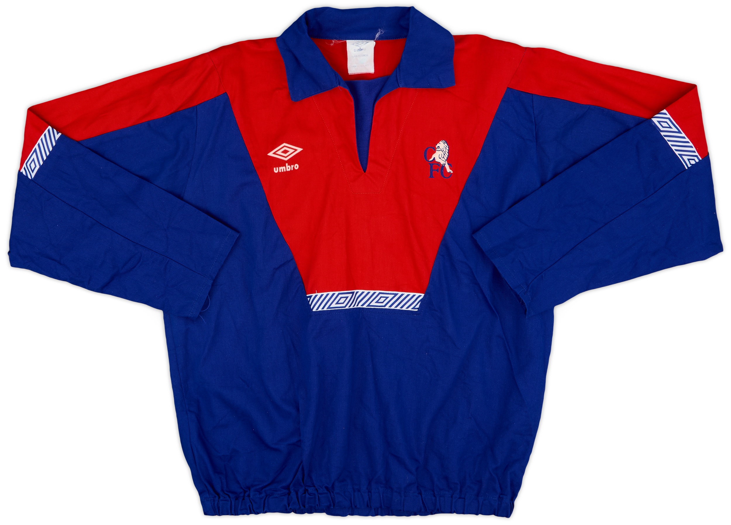 1991-92 Chelsea Umbro Drill Top - 9/10 - (M)