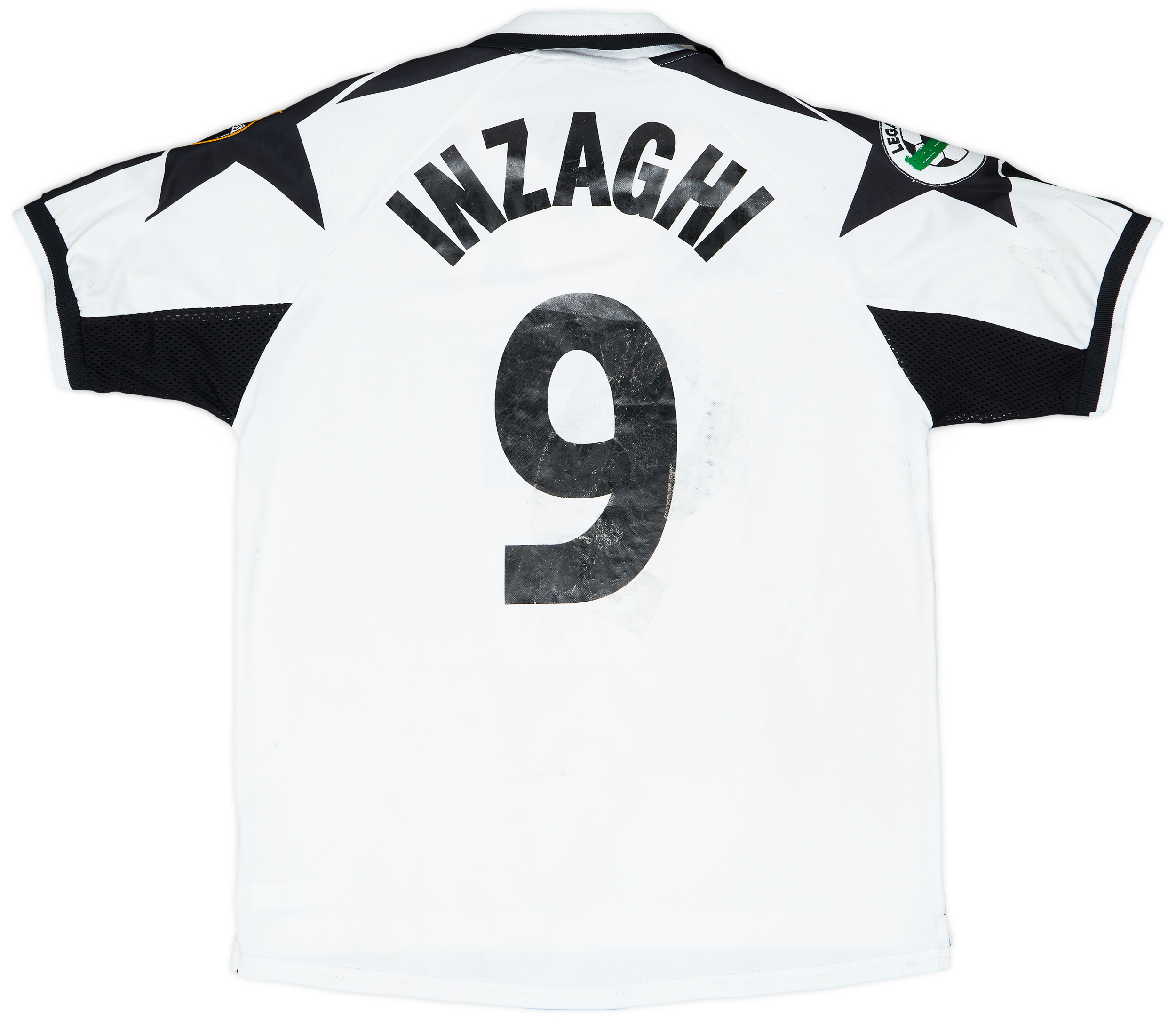 1998-99 Juventus Away Shirt Inzaghi #9 - 4/10 - (L)
