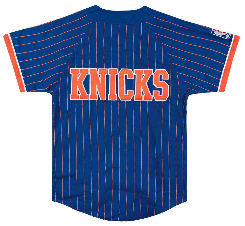 2014 New York Knicks Mitchell & Ness Baseball Tee S 2014 New York Knicks Mitchell & Ness Baseball Tee S