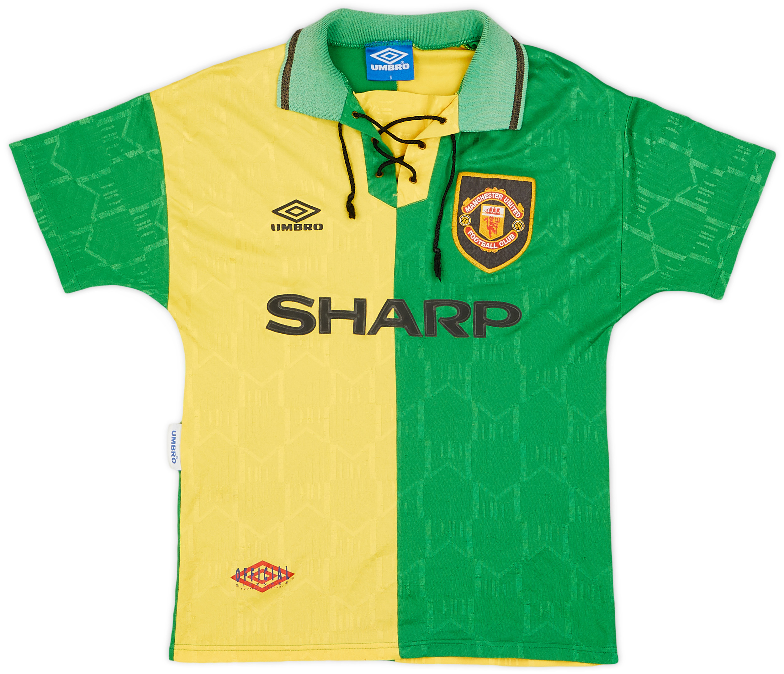 1992-94 Manchester United Third Shirt Cantona #7 - 7/10 - (S)
