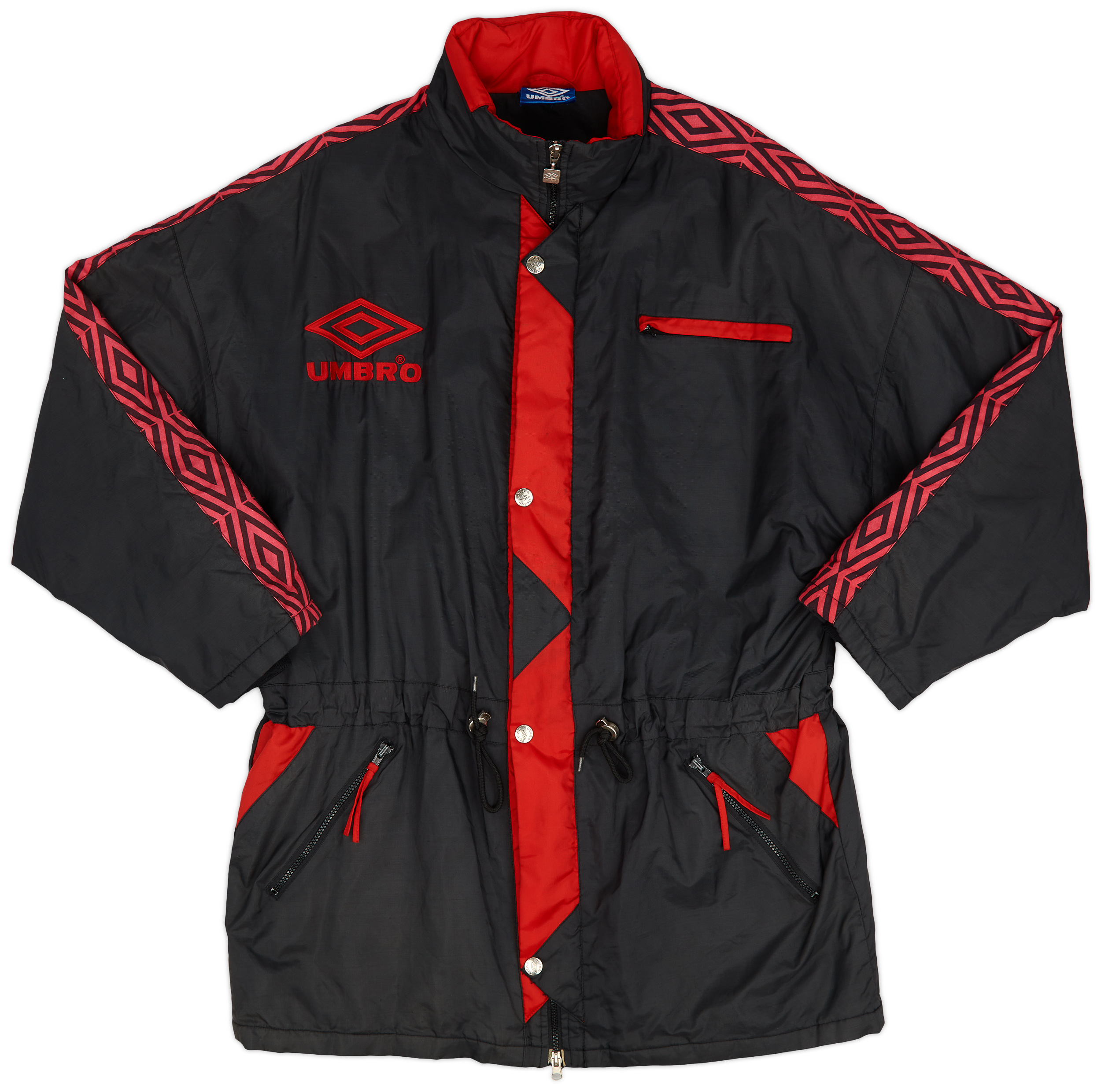 ウェア 90S VINTAGE UMBRO soccer BENCH COAT XL 1990s Umbro Template Bench Coat - 8/10 - (L)