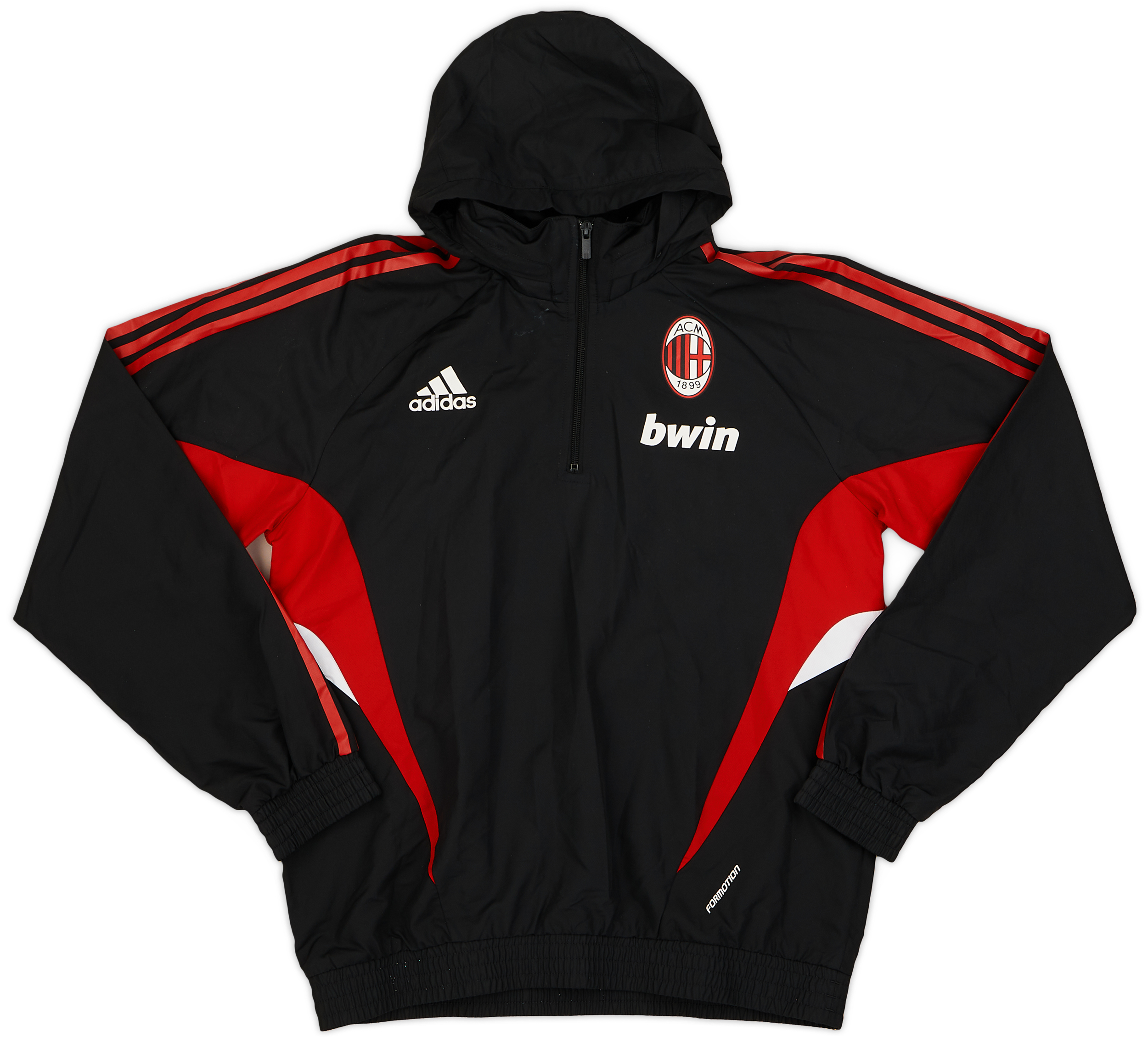 2008-09 AC Milan adidas Track Jacket - 8/10 - (M)