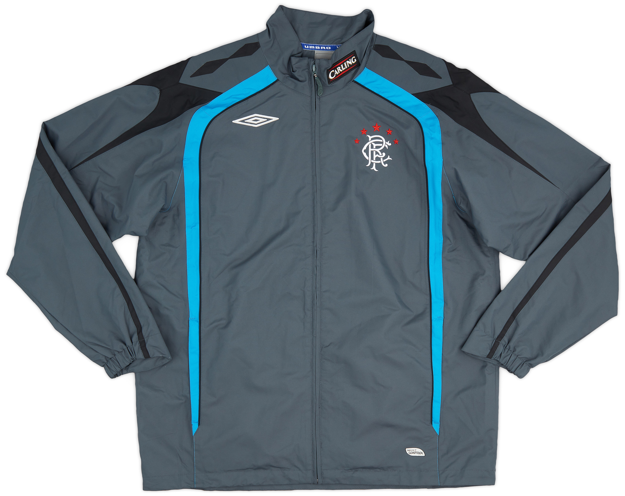 【UMBRO】男女共用 RANGER TRAINER /追跡付 2007-08 Rangers Umbro Track Jacket - 7/10 - (L)