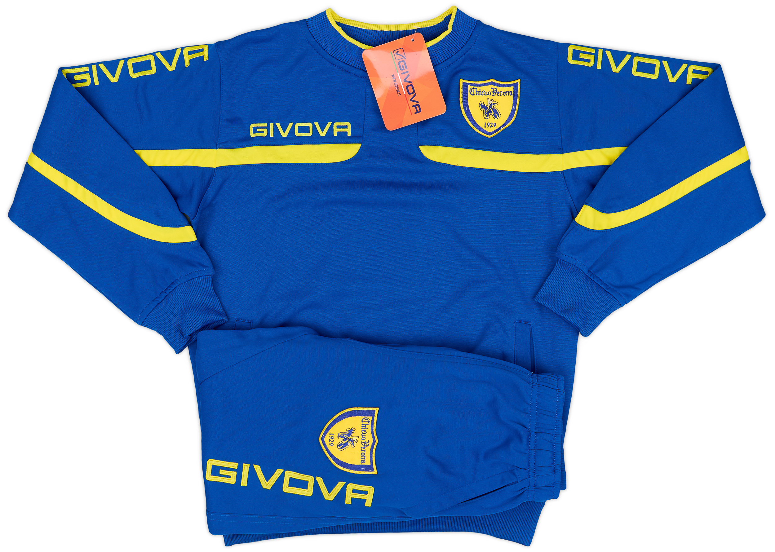 201819 Chievo Verona Givova Training Tracksuit (910 Years)