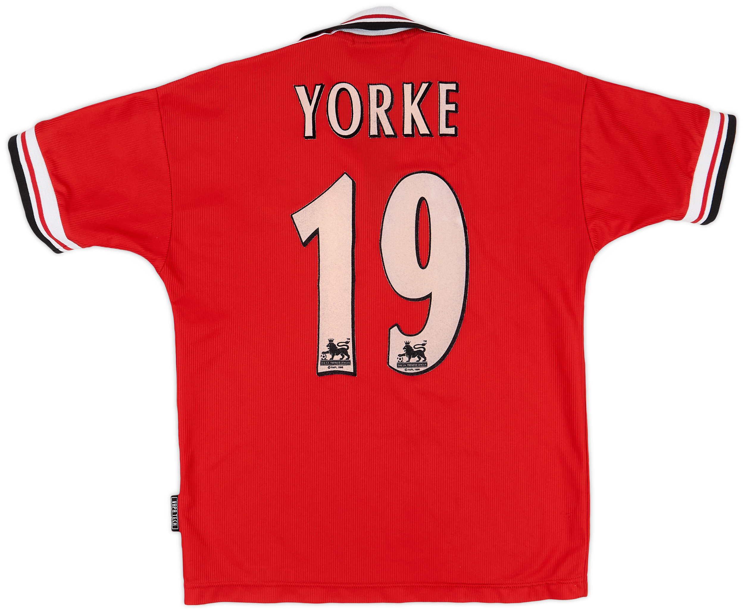 かわいい新作 1998-00 Manchester (L.Boys) - 7/10 - #19 Yorke Shirt Home United ウェア
