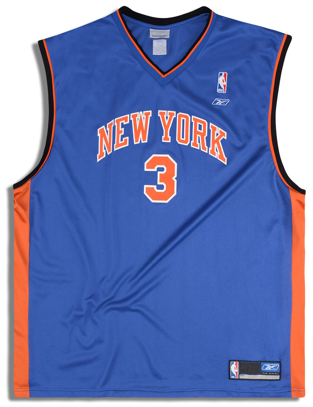 2004-06 New York Knicks Marbury #3 Reebok Jersey (Away) Y