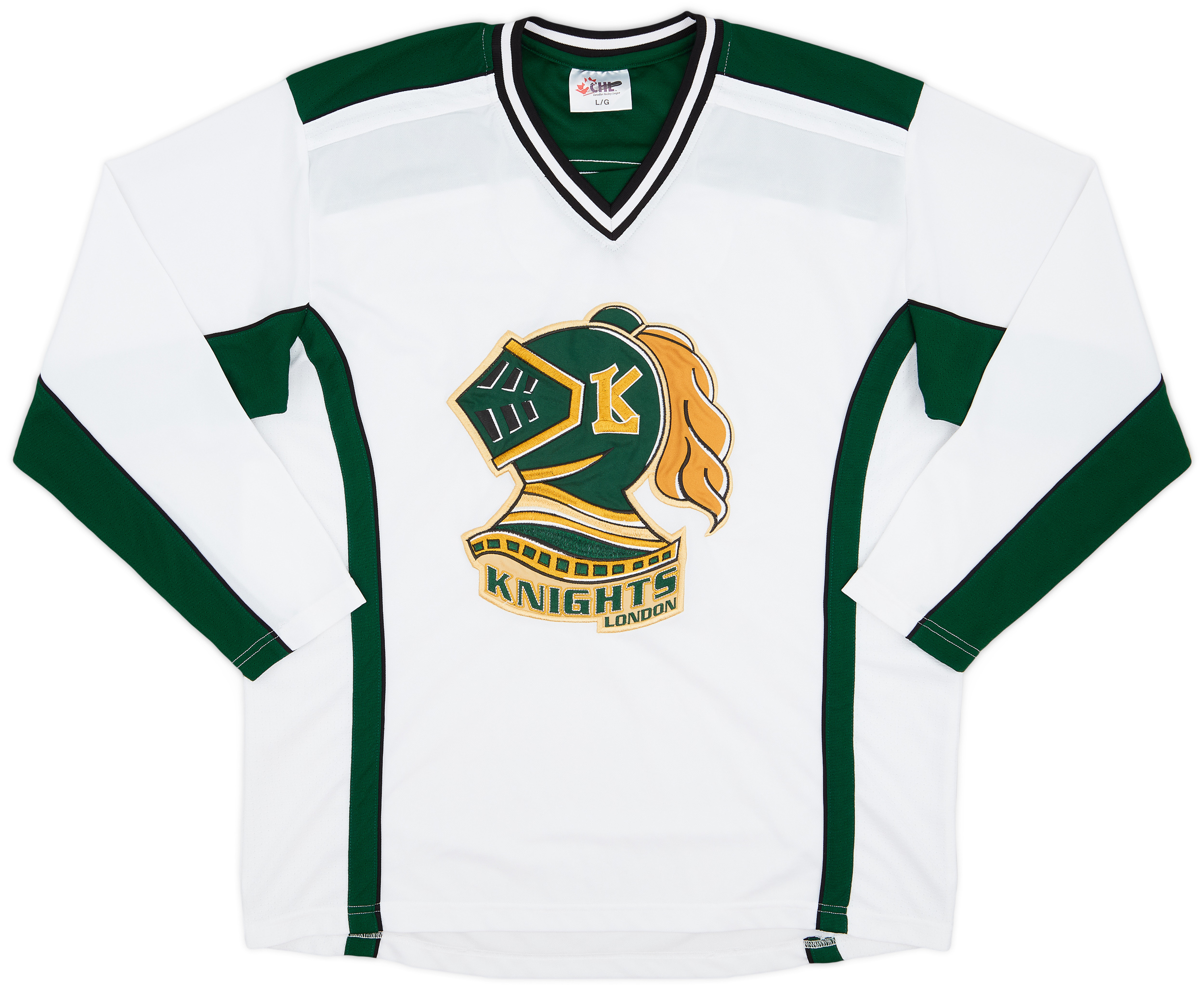 2009-10 London Knights CHL Home Jersey - 8/10 - (L)