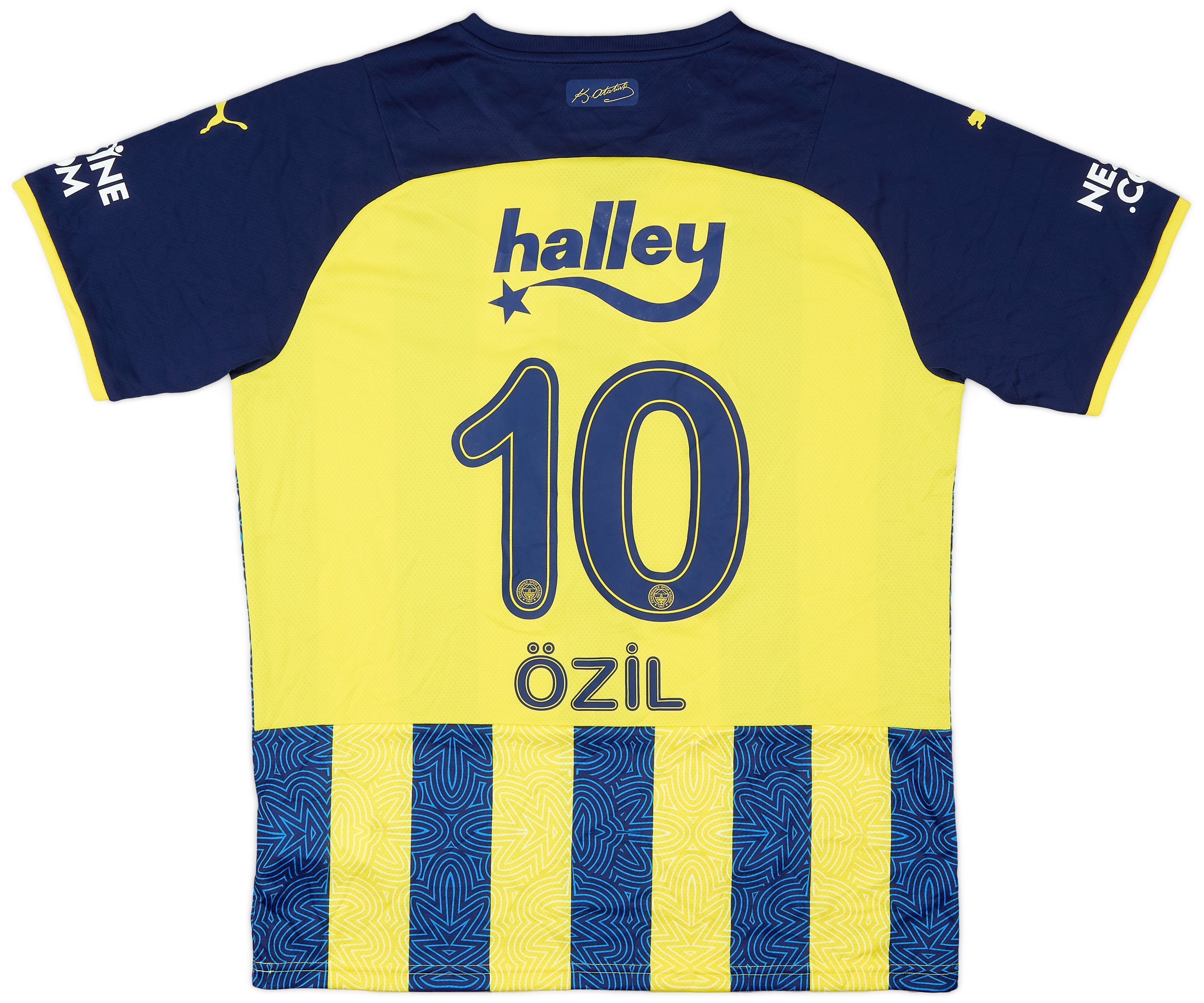 Maillot Extérieur Fenerbahce 2021-22 - Ozil #10 - Taille S - PUMA - Occasion Excellent état
