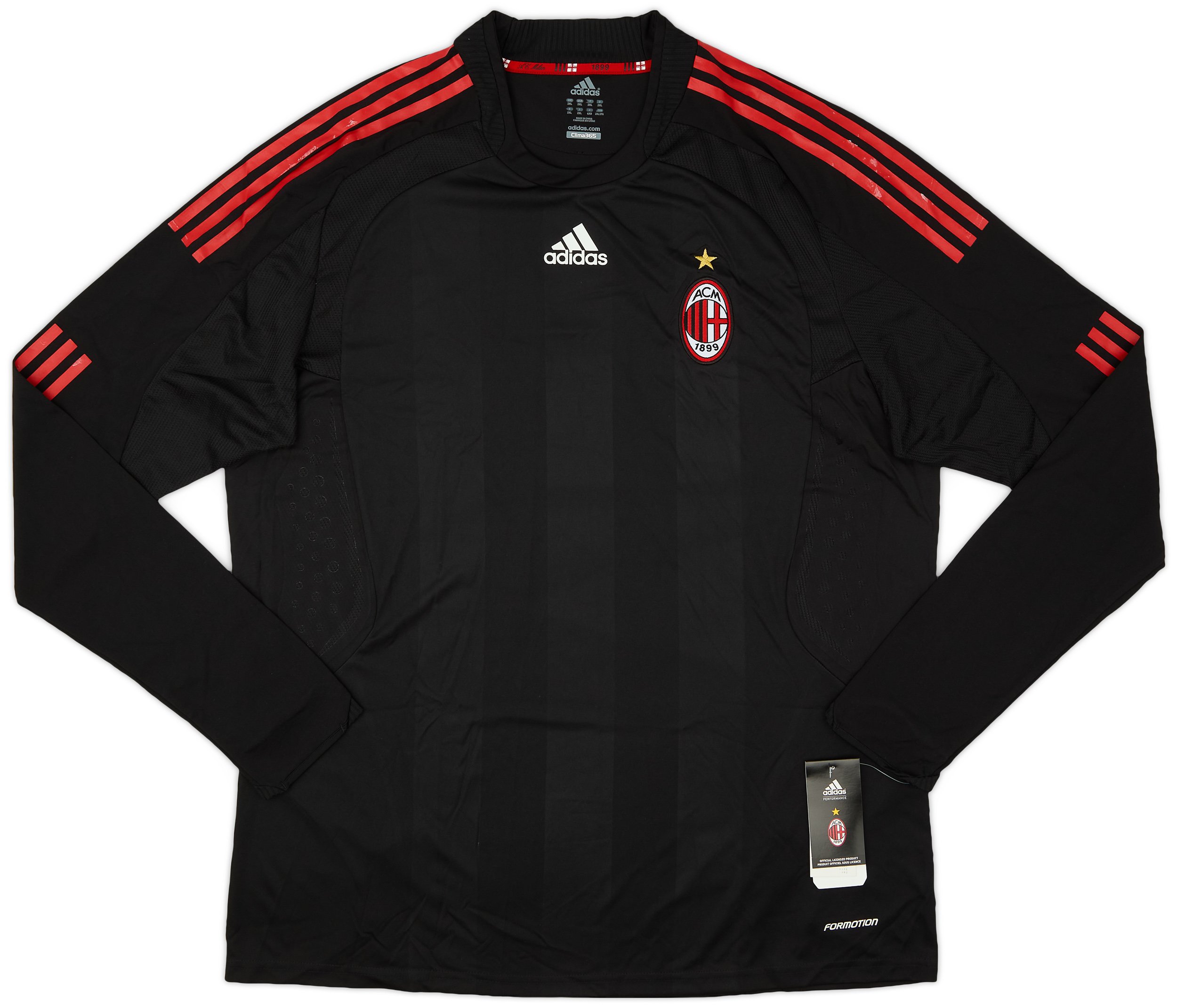 2008-09 AC Milan Player Issue Third L/S Shirt Kaka #22 (XXL)