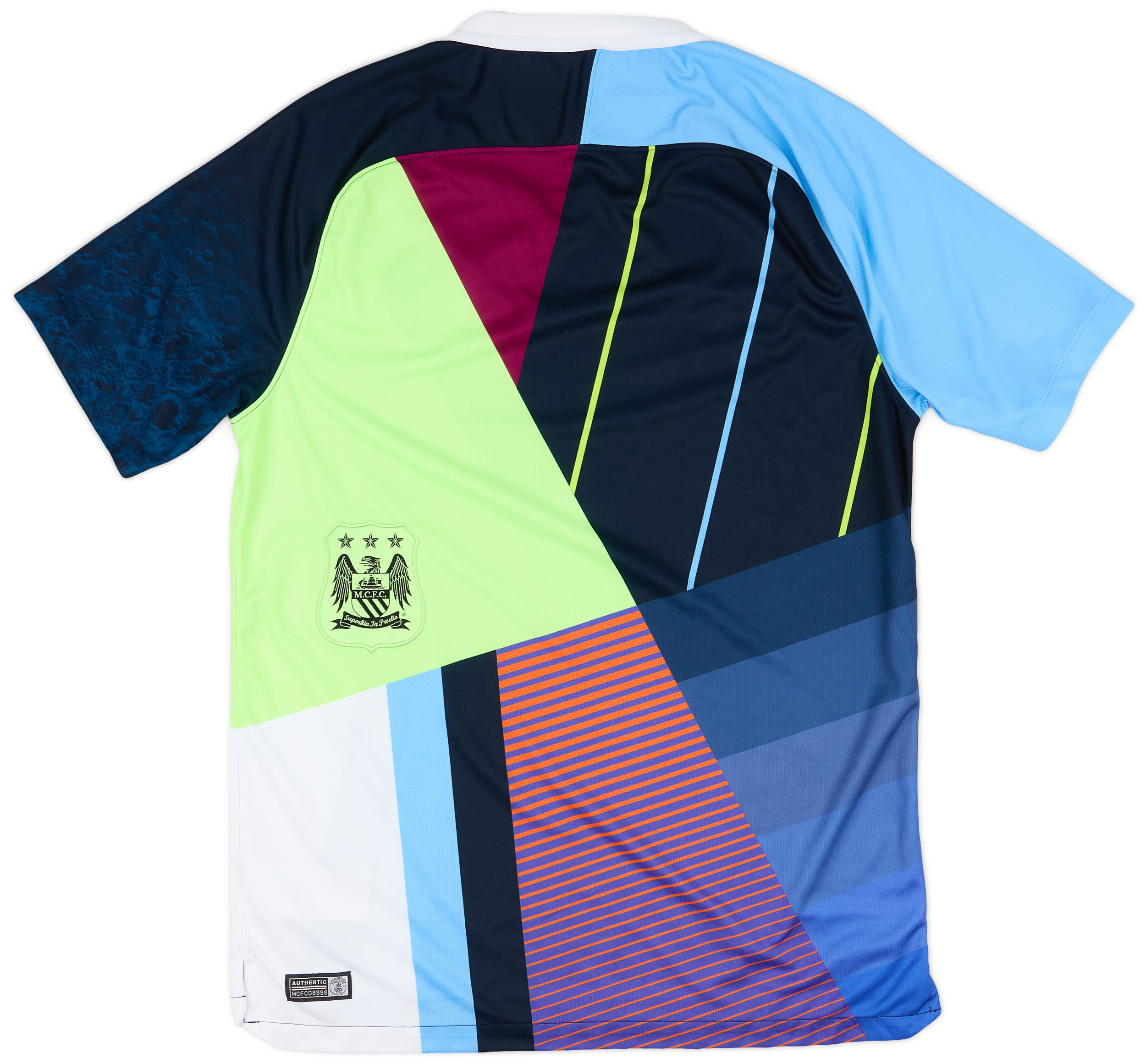 2019 Manchester City Nike Mash-Up Training Shirt - 9/10 - (L)