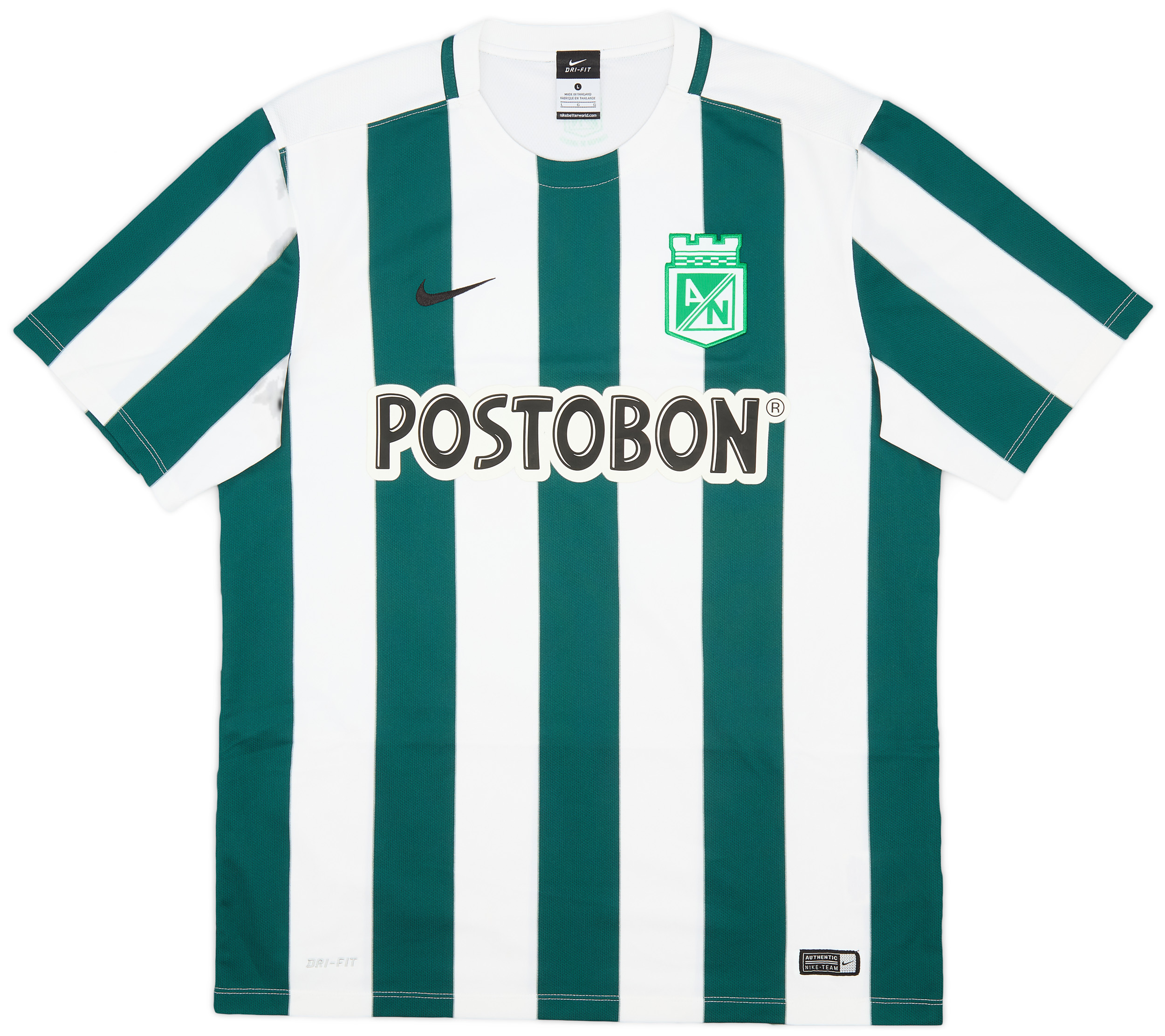 2001 Atletico Nacional Home Shirt - 7/10 - (M)