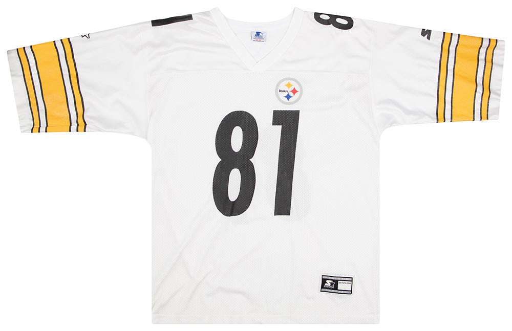 1997-98 Pittsburgh Steelers Johnson #81 Starter Jersey (Away) XL